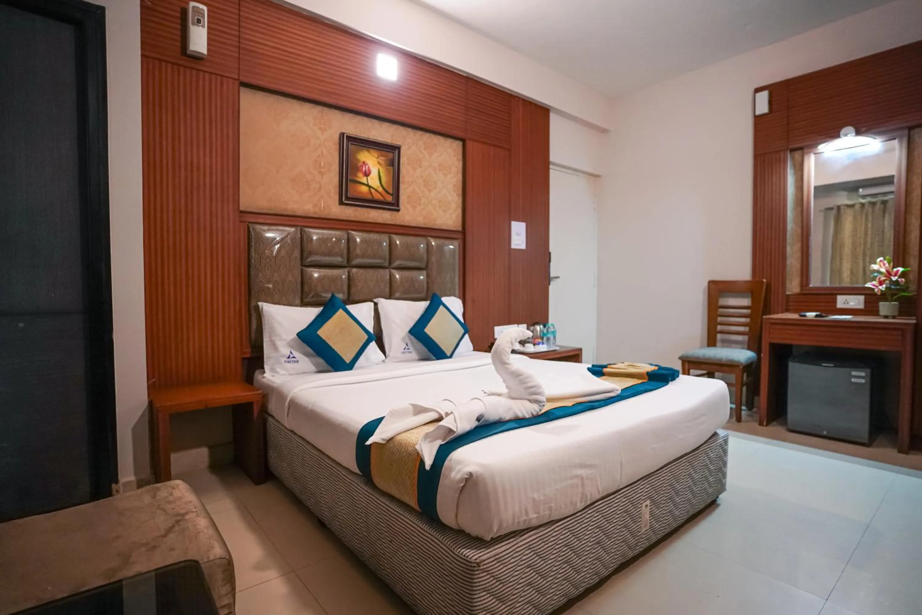 Bed in Pine Tree Boutique Hotel