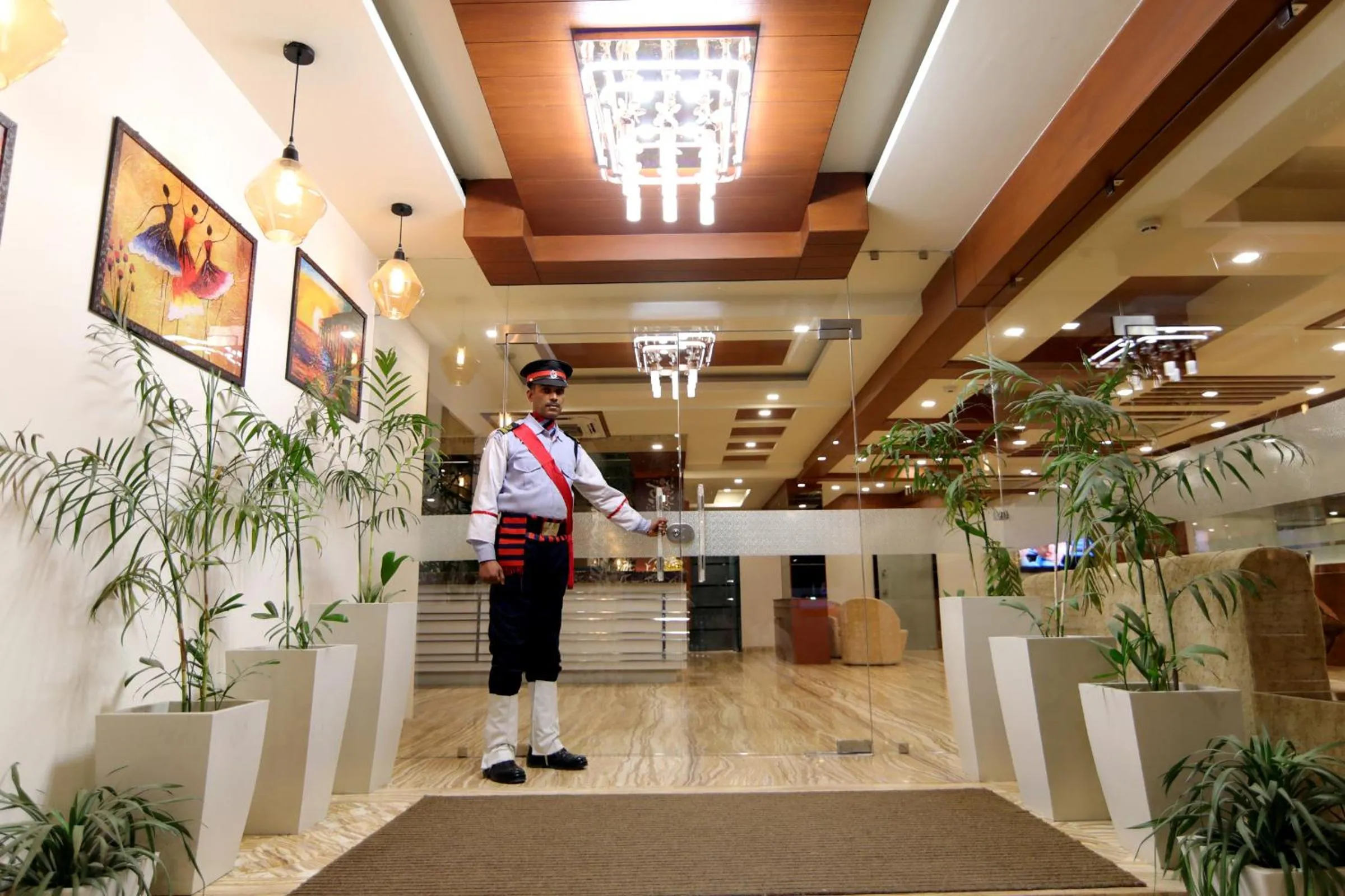 Facade/entrance in Udman Hotel Haridwar