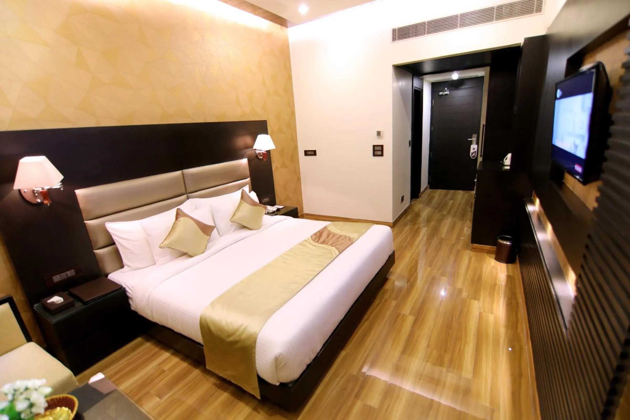 Bedroom, Bed in Udman Hotel Haridwar