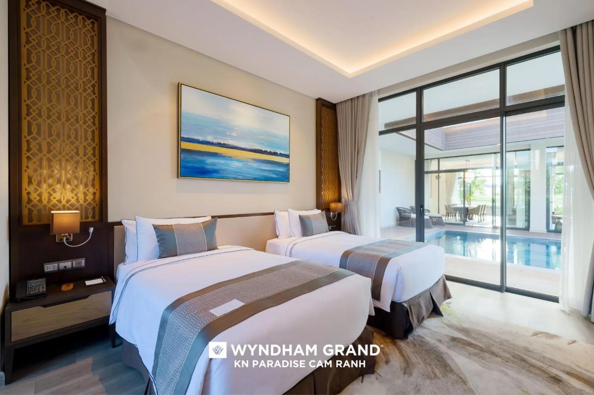 Bed in Residence Inn Villa Cam Ranh