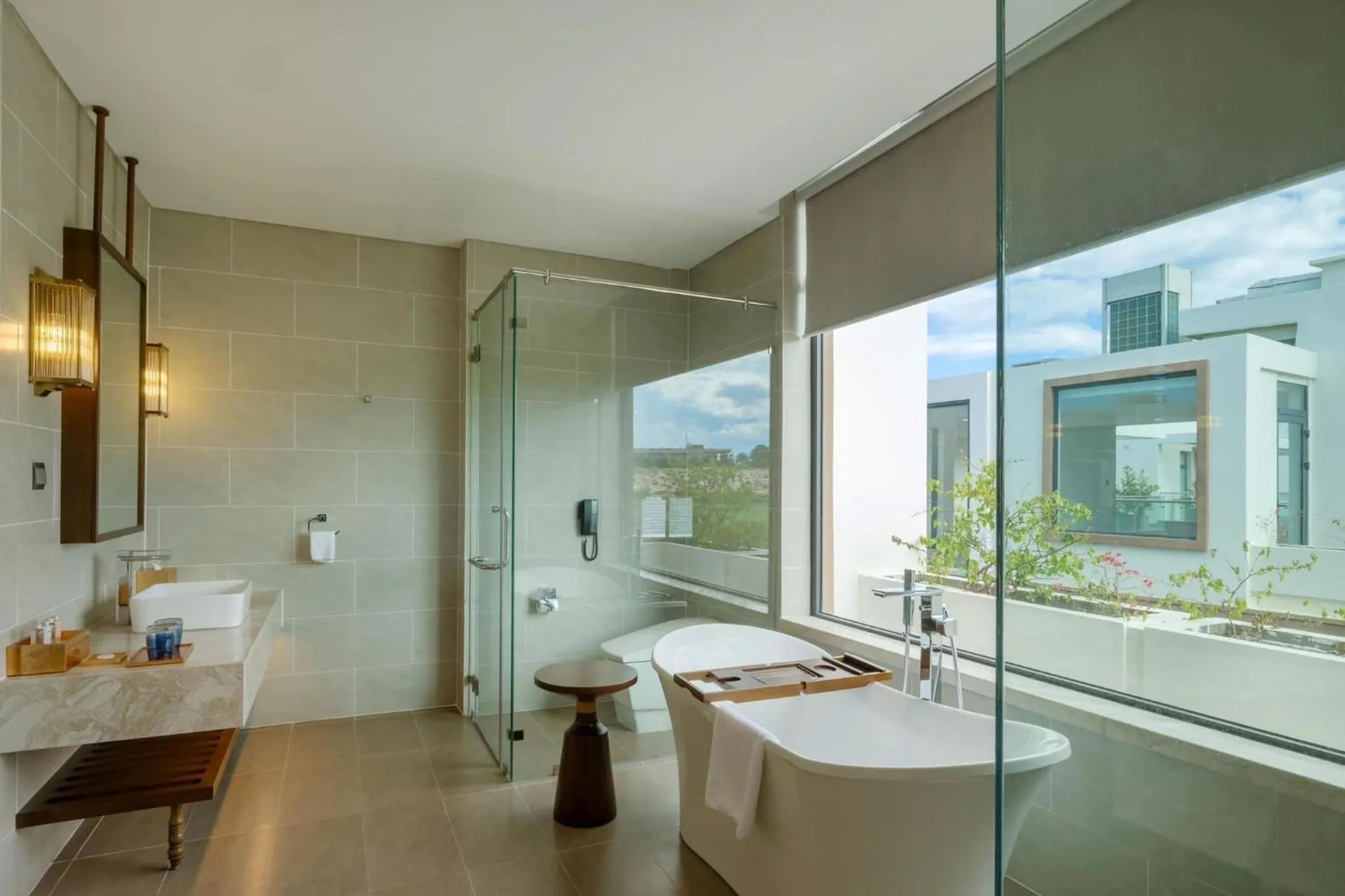 Shower in Residence Inn Villa Cam Ranh