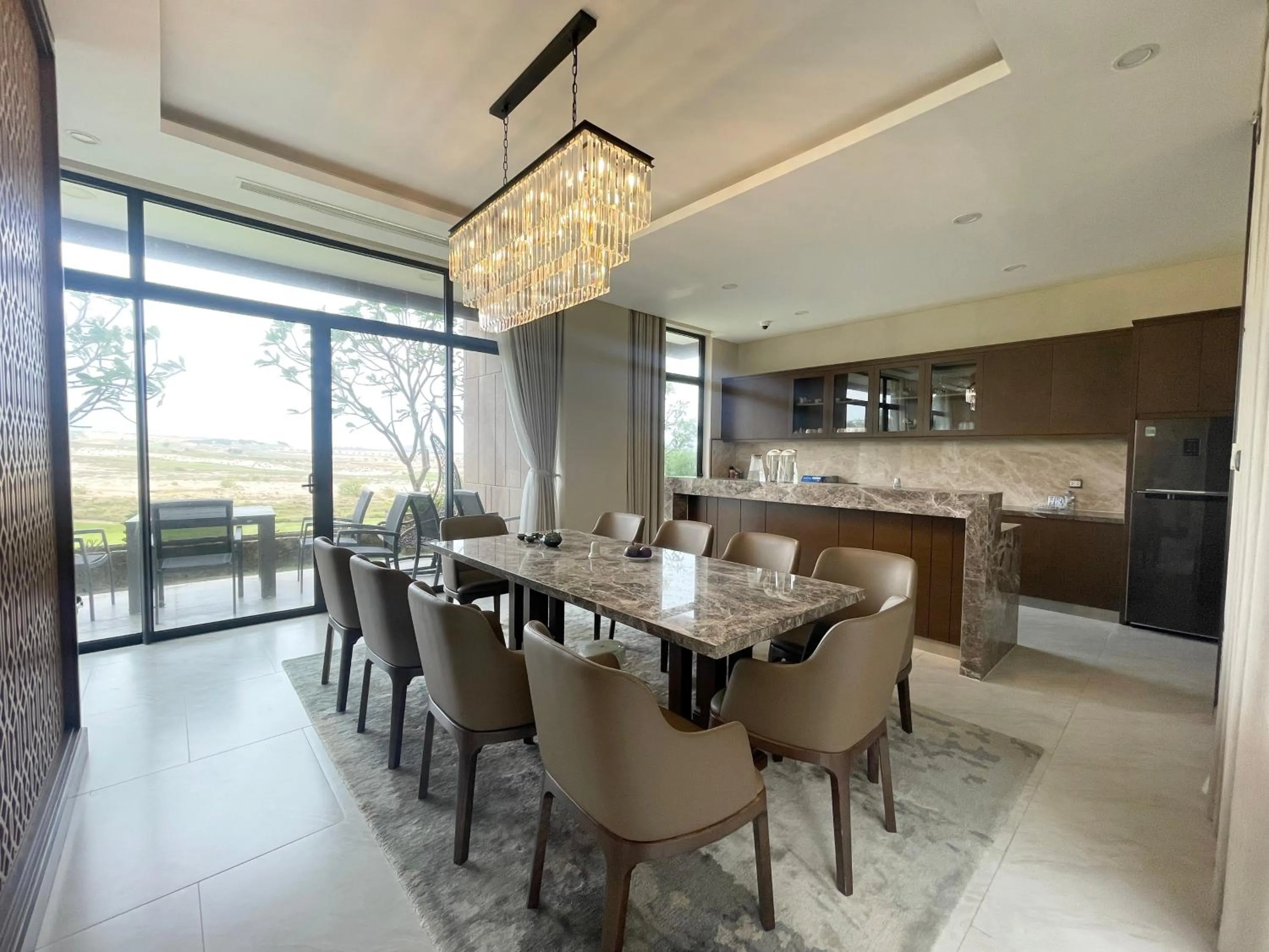 kitchen in Residence Inn Villa Cam Ranh