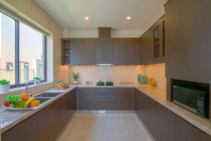 Kitchen or kitchenette in Residence Inn Villa Cam Ranh