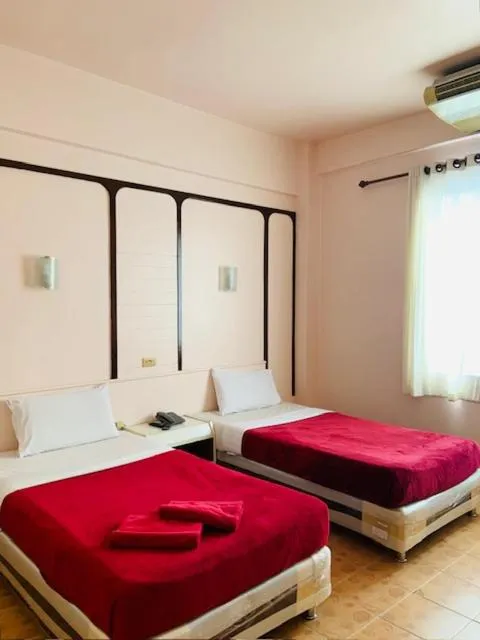 Bed in Indra Hotel Hatyai