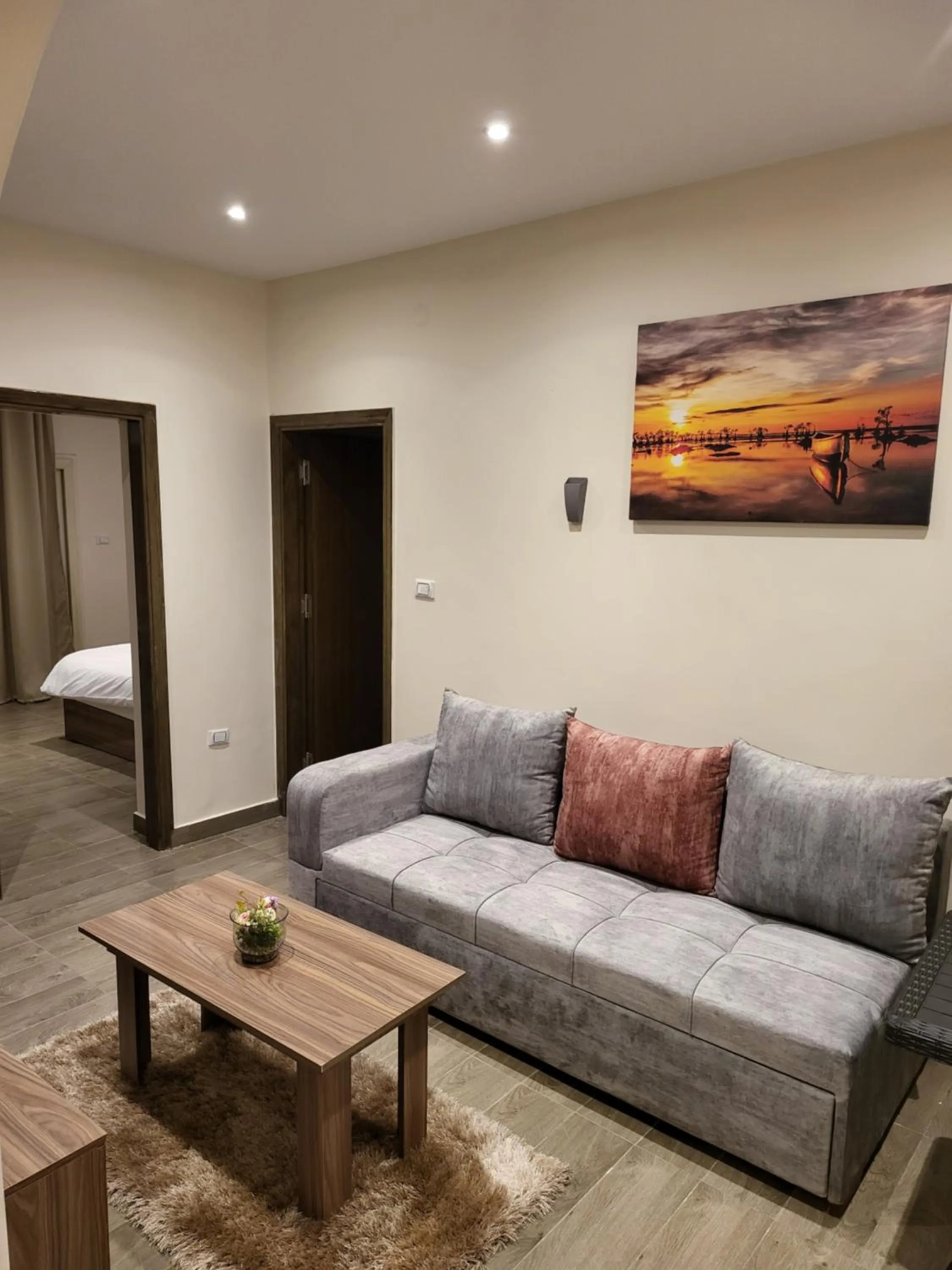 Living room in STEPS IN Pyramids View