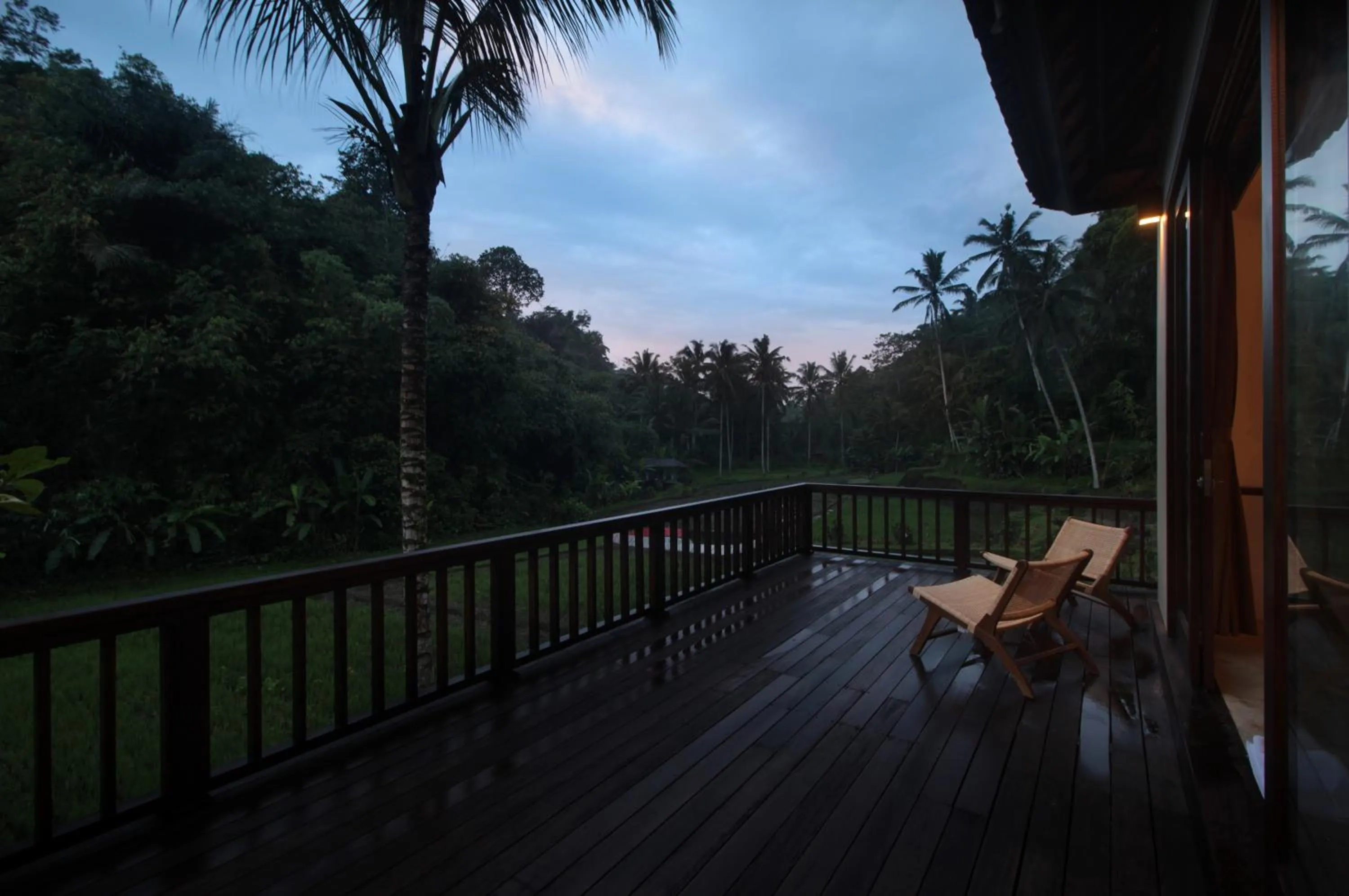 Patio in The Tirta Sari Villas