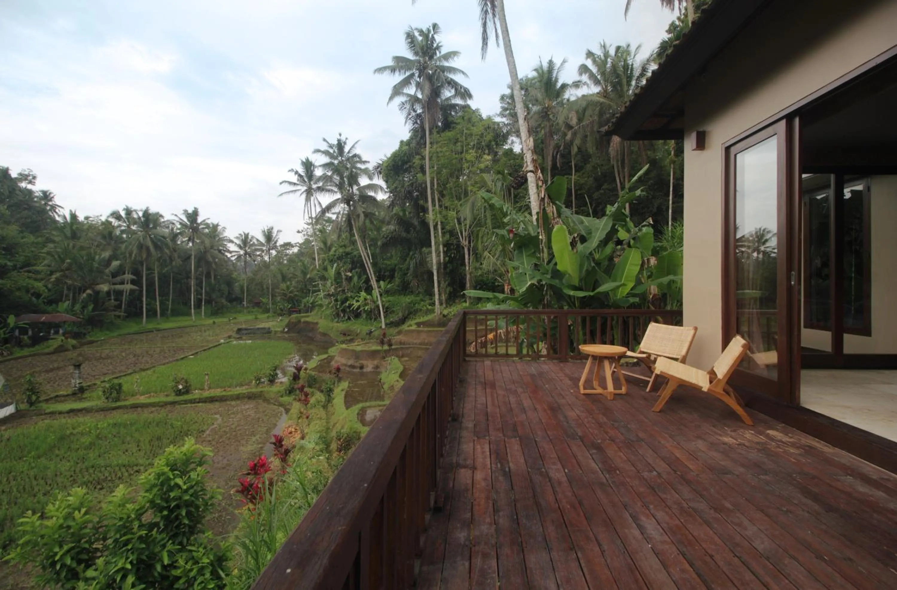 Patio in The Tirta Sari Villas
