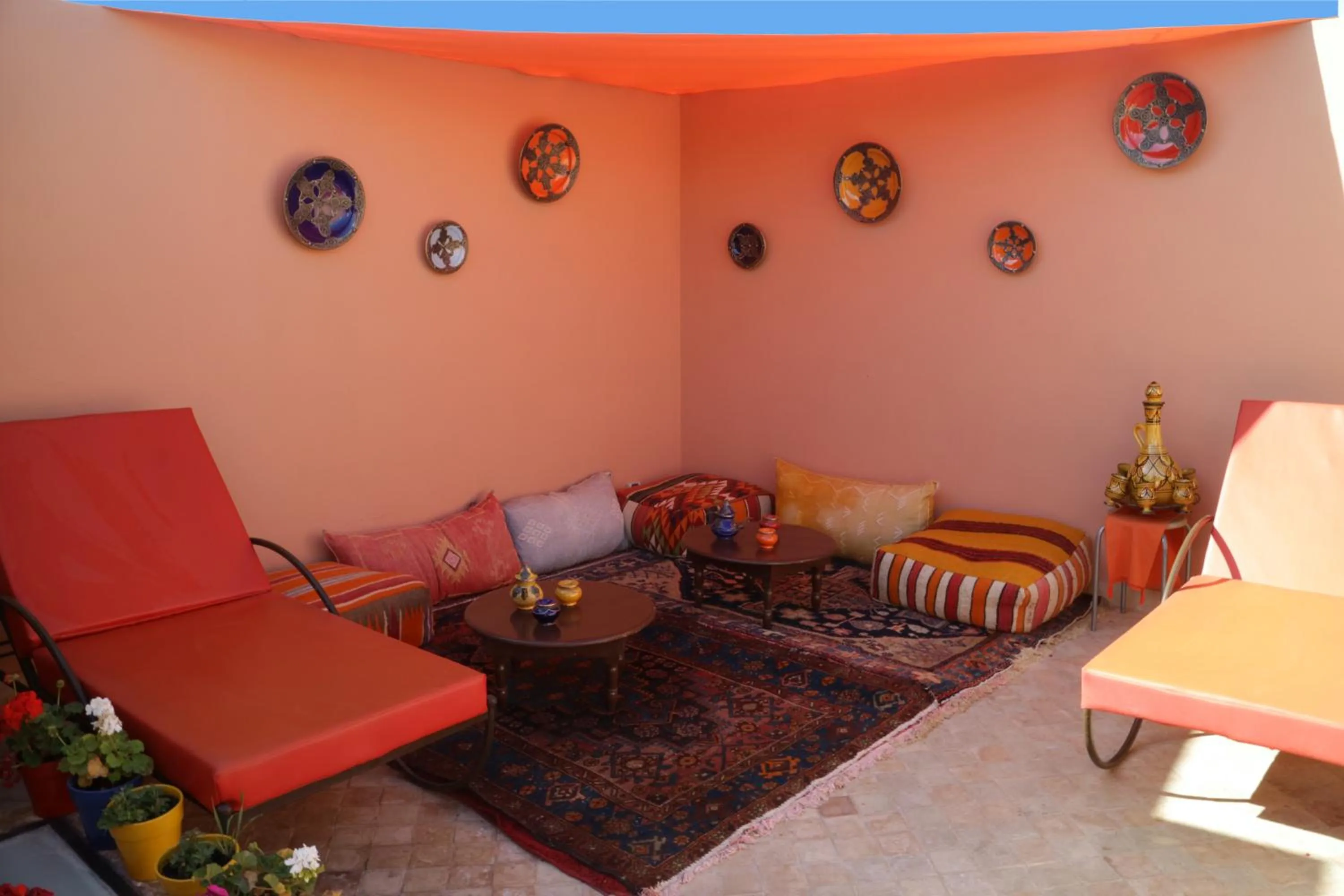 Solarium in Riad Sassa Finda