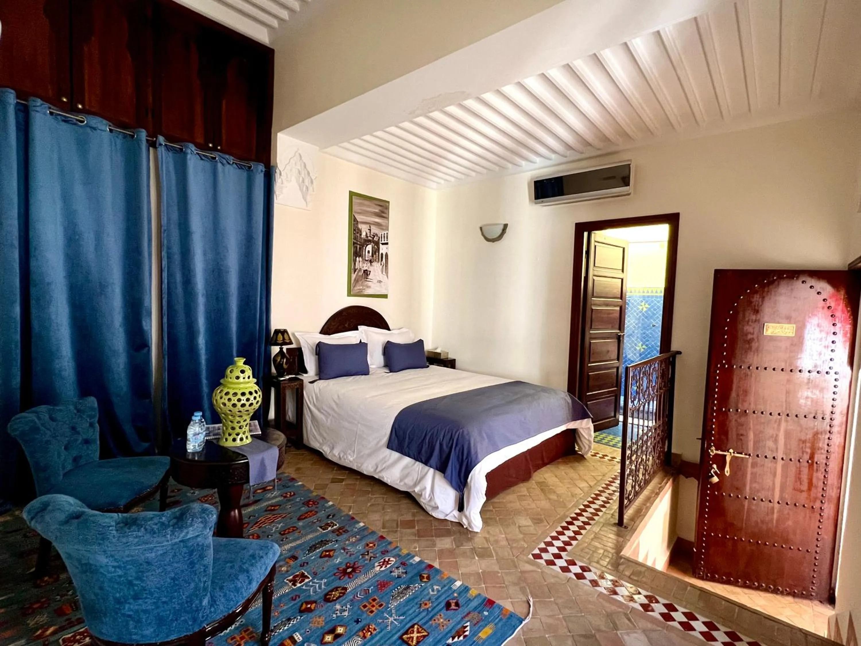 Bedroom, Bed in Riad Sassa Finda