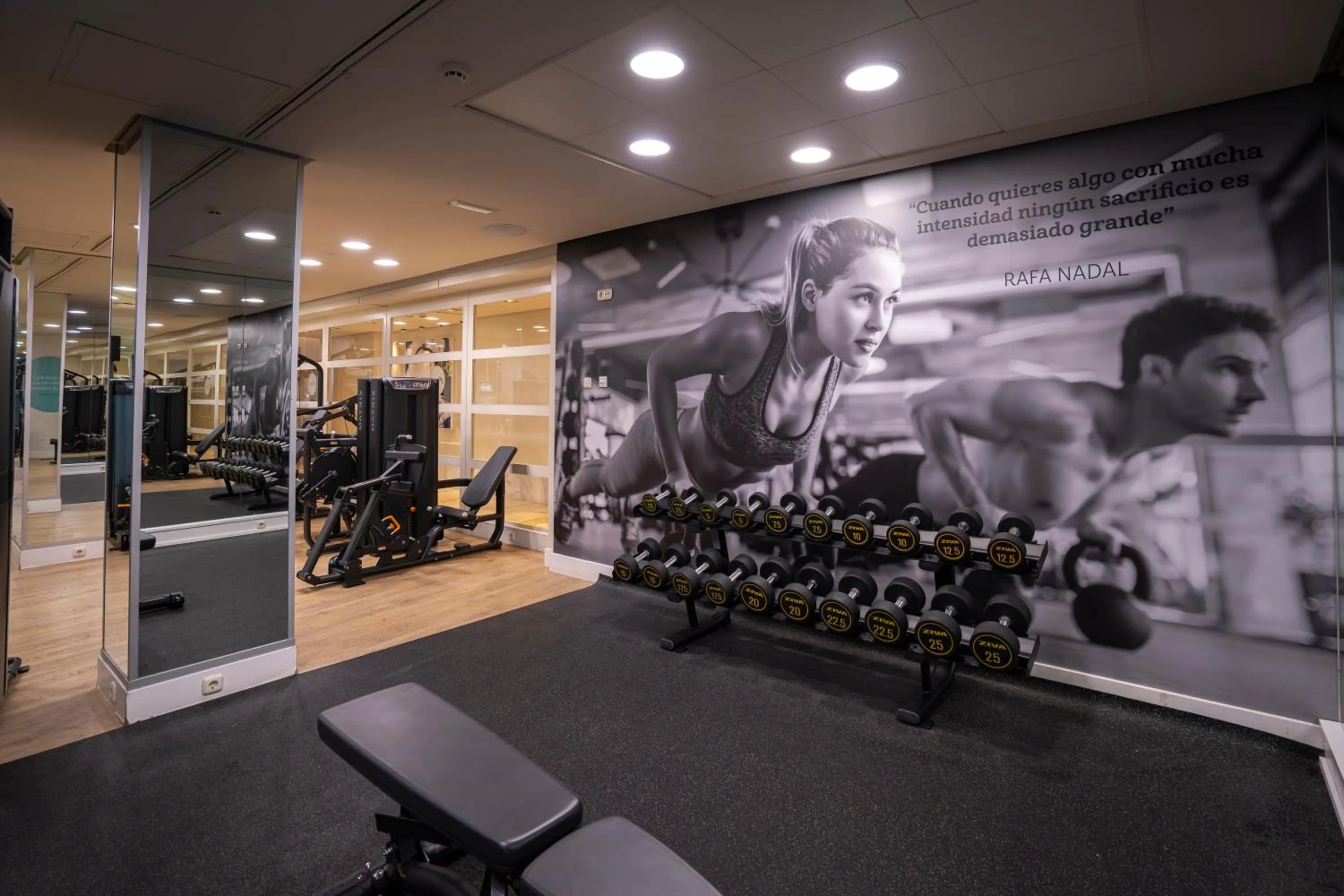 Fitness centre/facilities in Royal Hideaway Sancti Petri