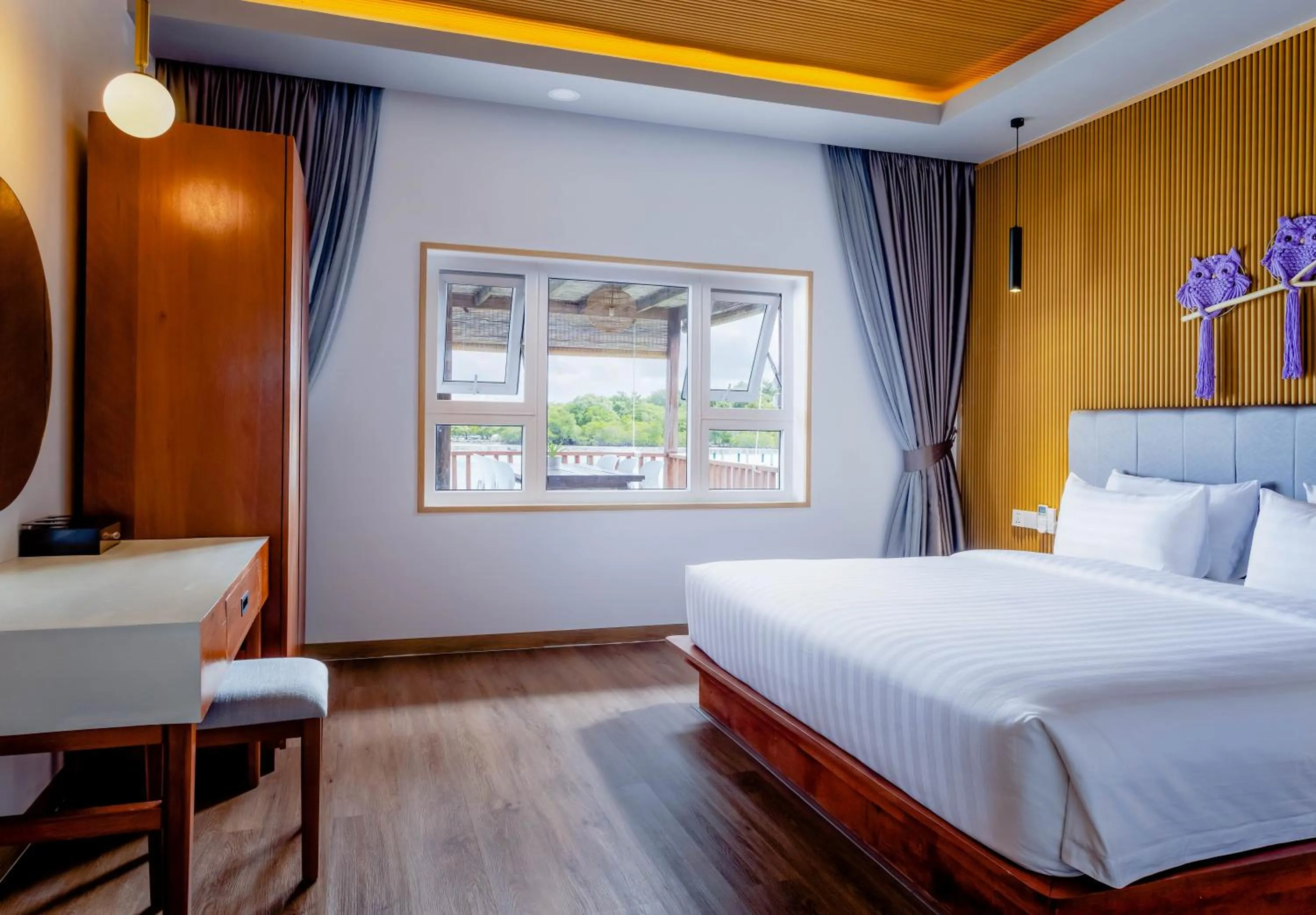 Bed in Koh Apikjun Resort by EHM