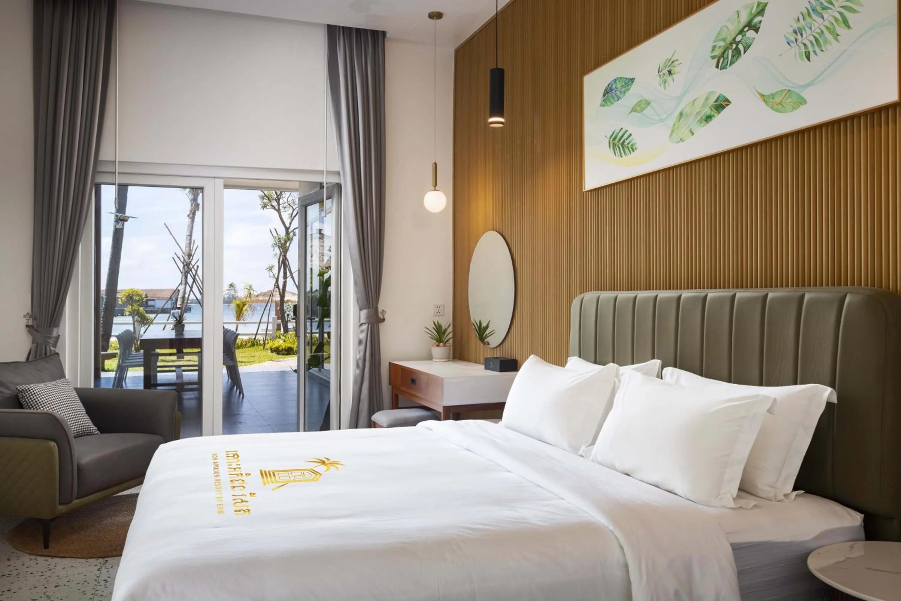 Bed in Koh Apikjun Resort by EHM