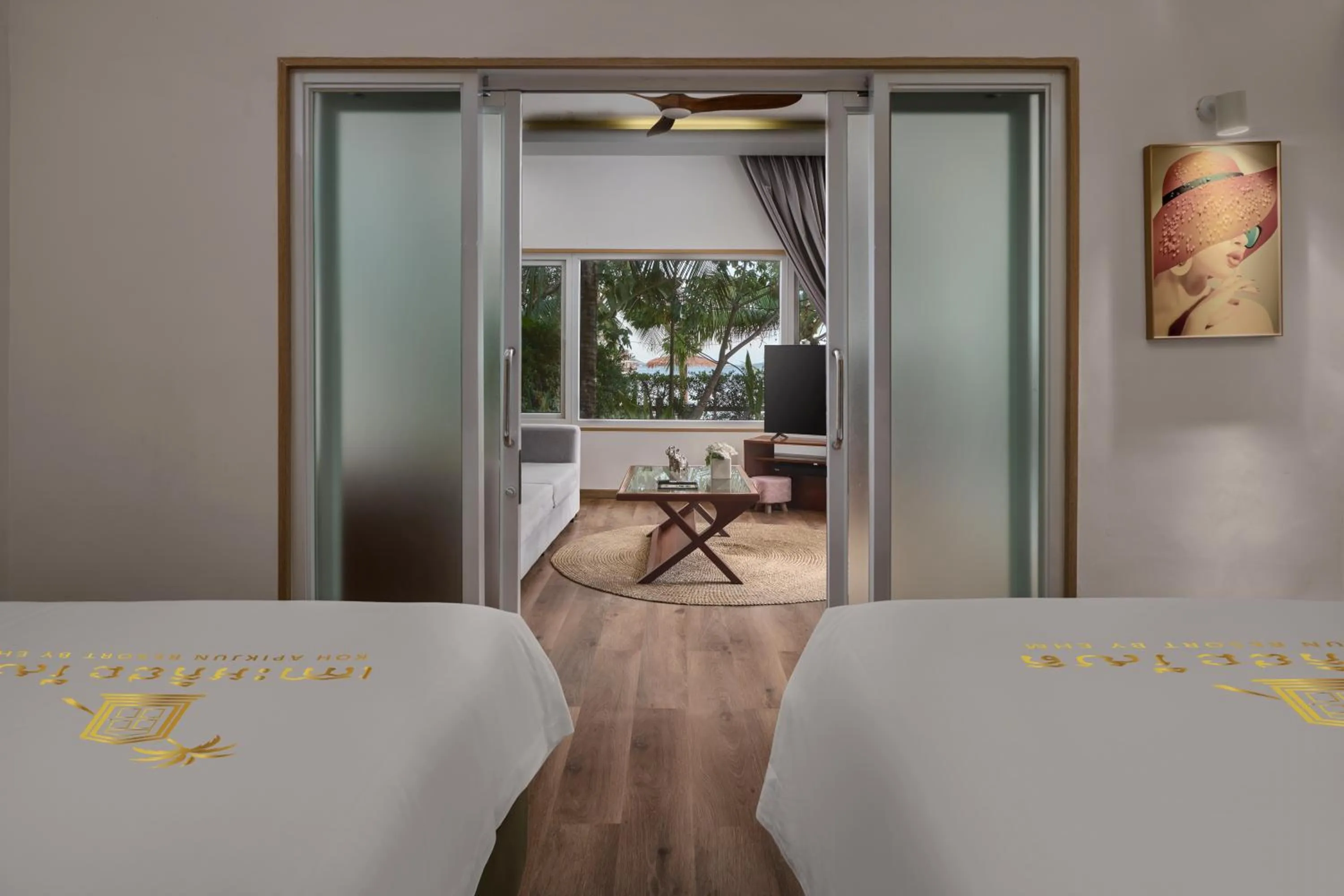 Bed in Koh Apikjun Resort by EHM