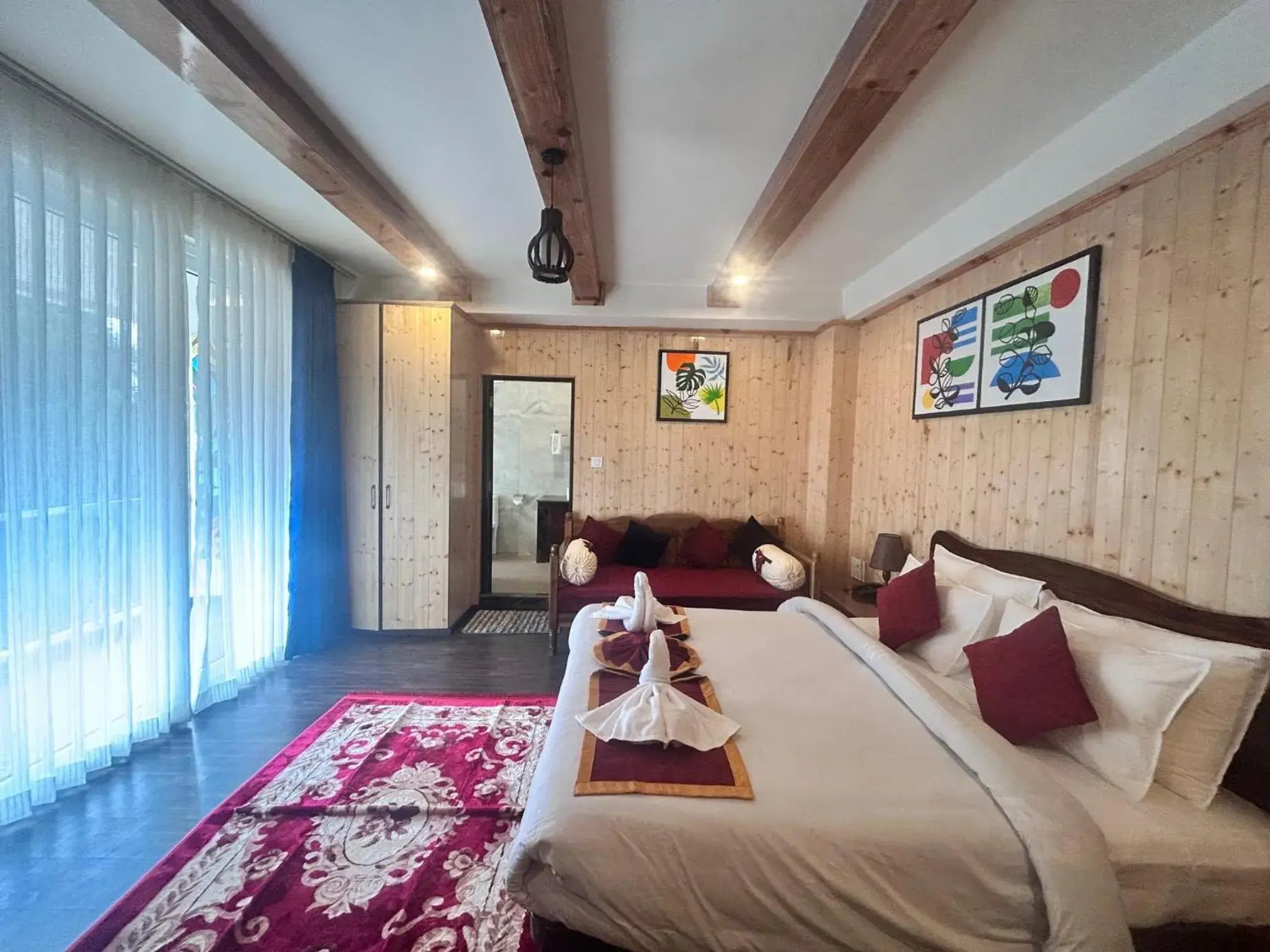Triple Room with Mountain View in Amaira Resort & Farms - Mirik, West Bengal Triple Room with Mountain View in Amaira Resort & Farms - Mirik, West Bengal