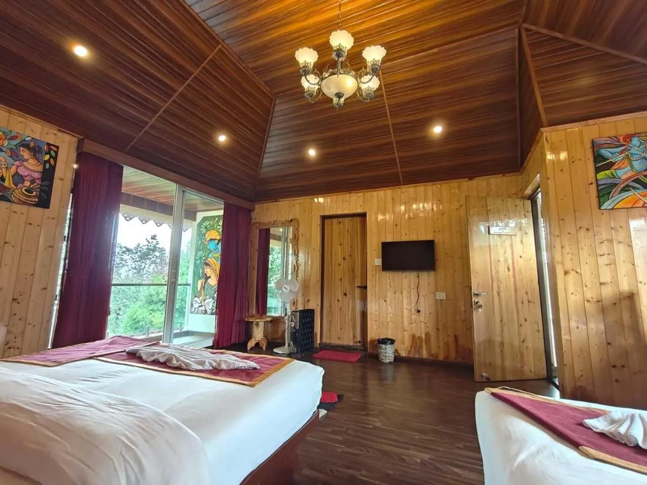 Bedroom, Bed in Amaira Resort & Farms - Mirik, West Bengal