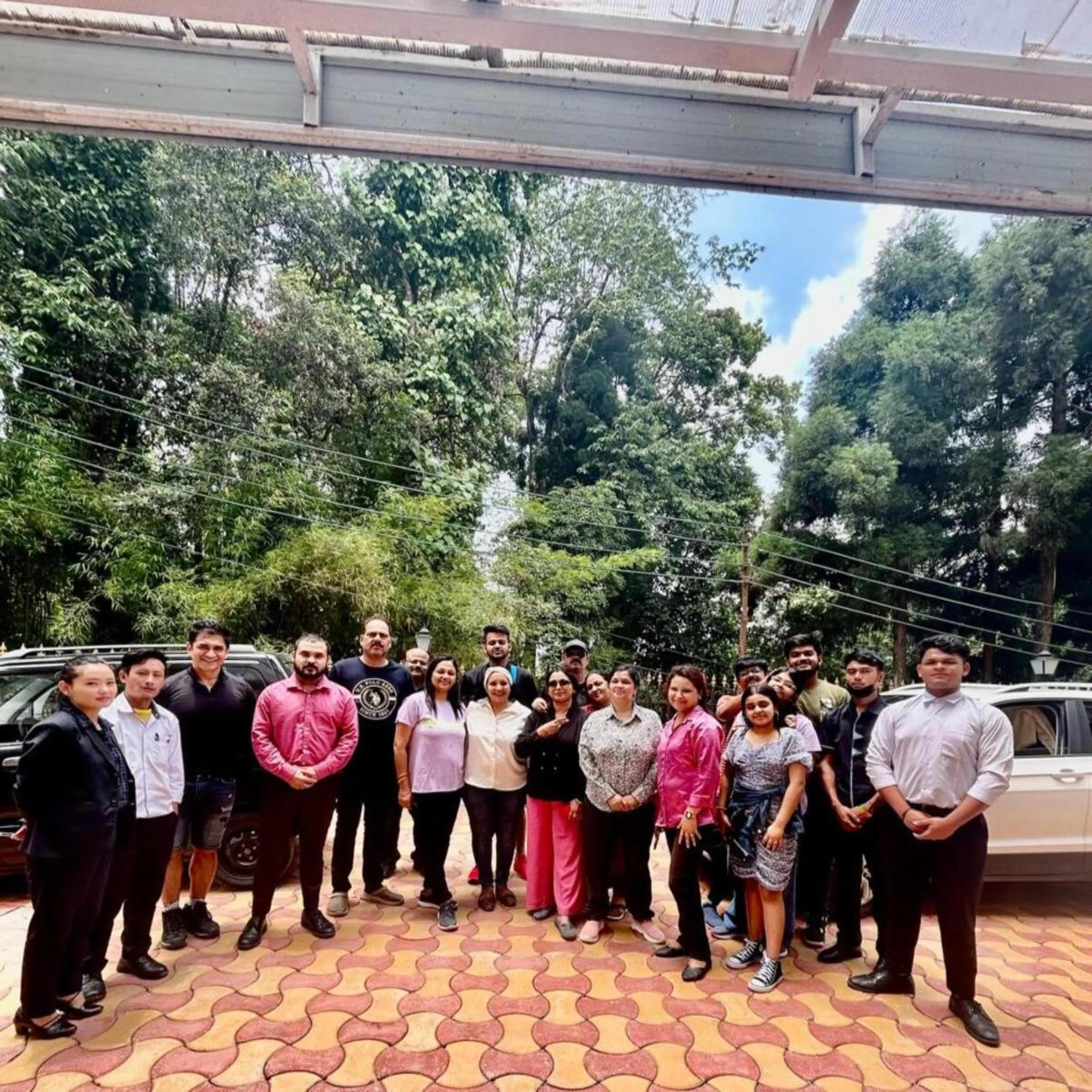 group of guests in Amaira Resort & Farms - Mirik, West Bengal