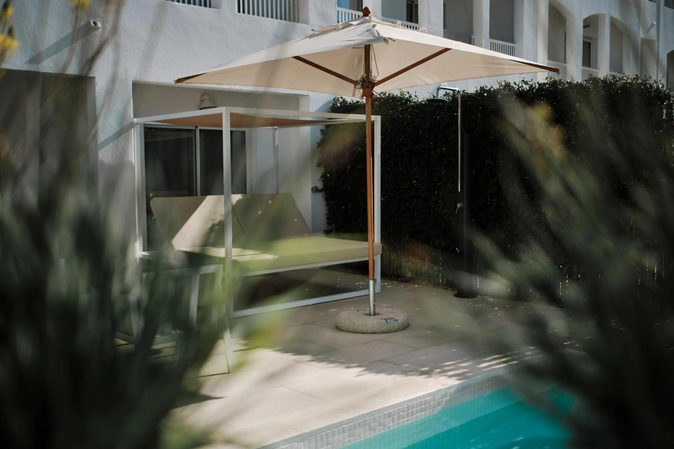 Pool view in Prinsotel La Caleta