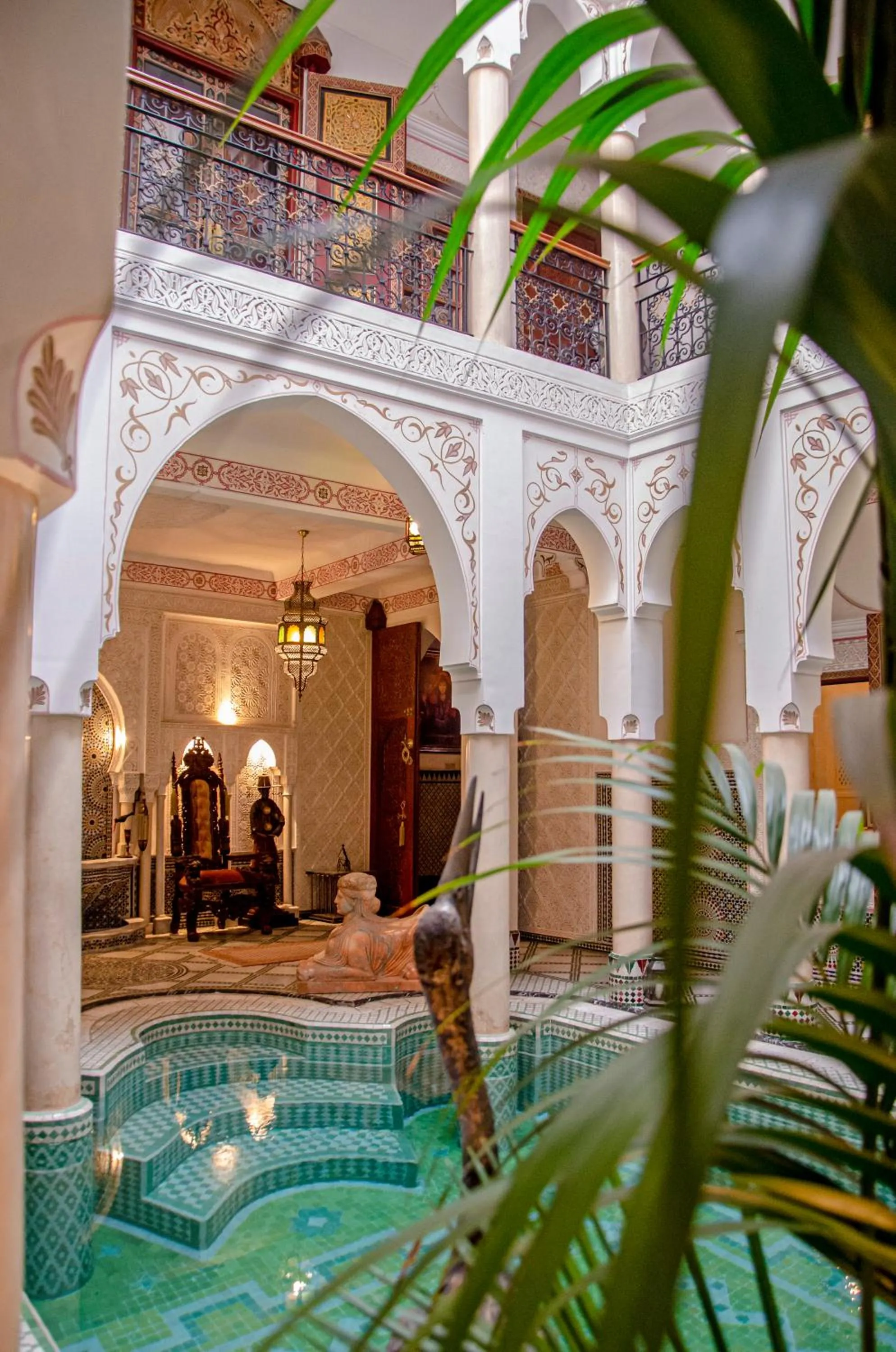 Swimming pool in Riad Esmeralda
