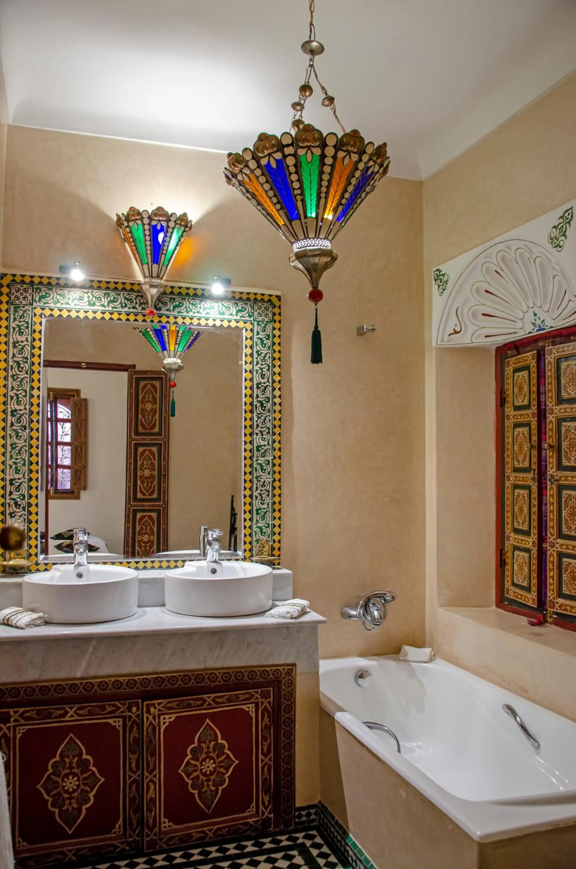 Bathroom in Riad Esmeralda