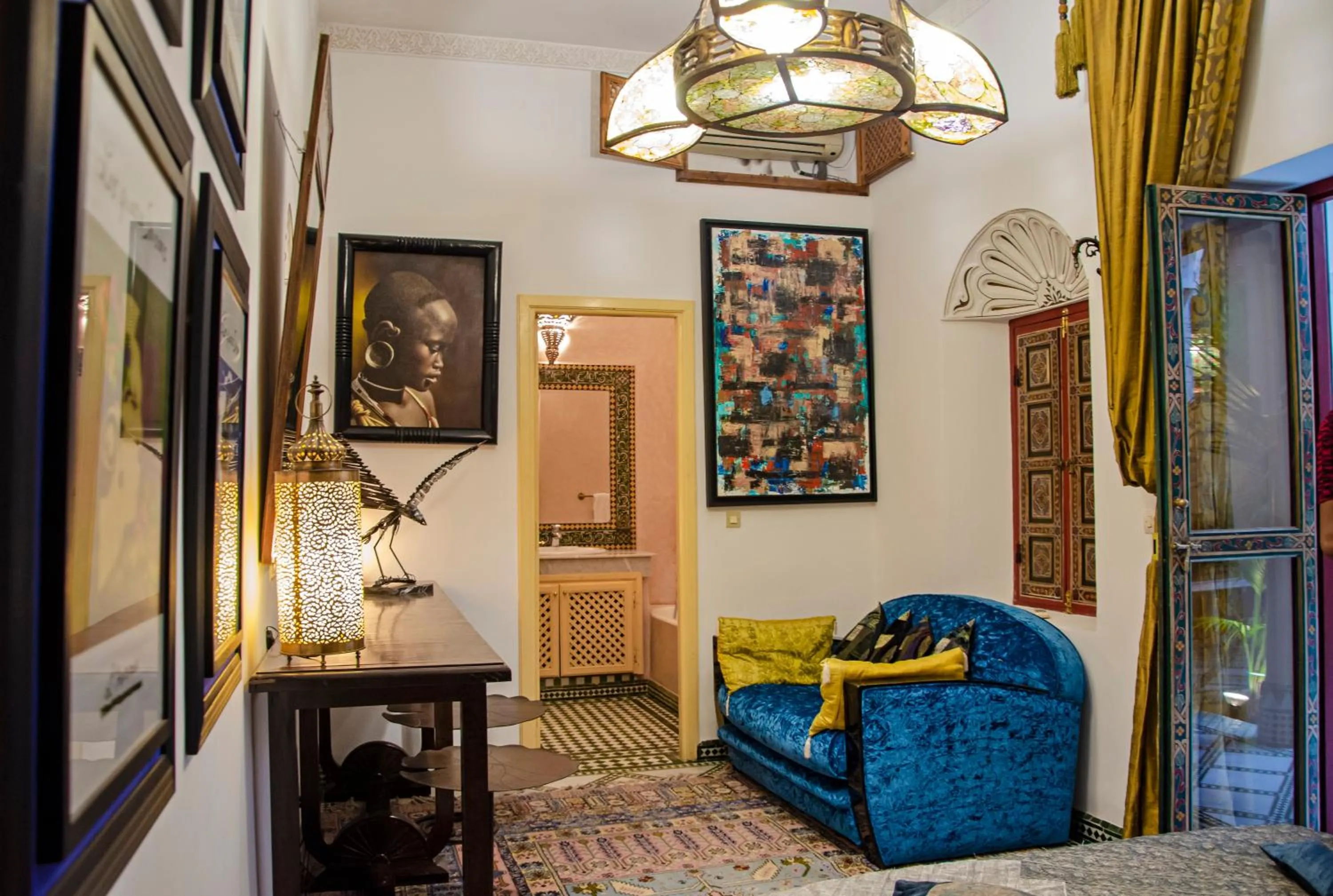 Bathroom in Riad Esmeralda