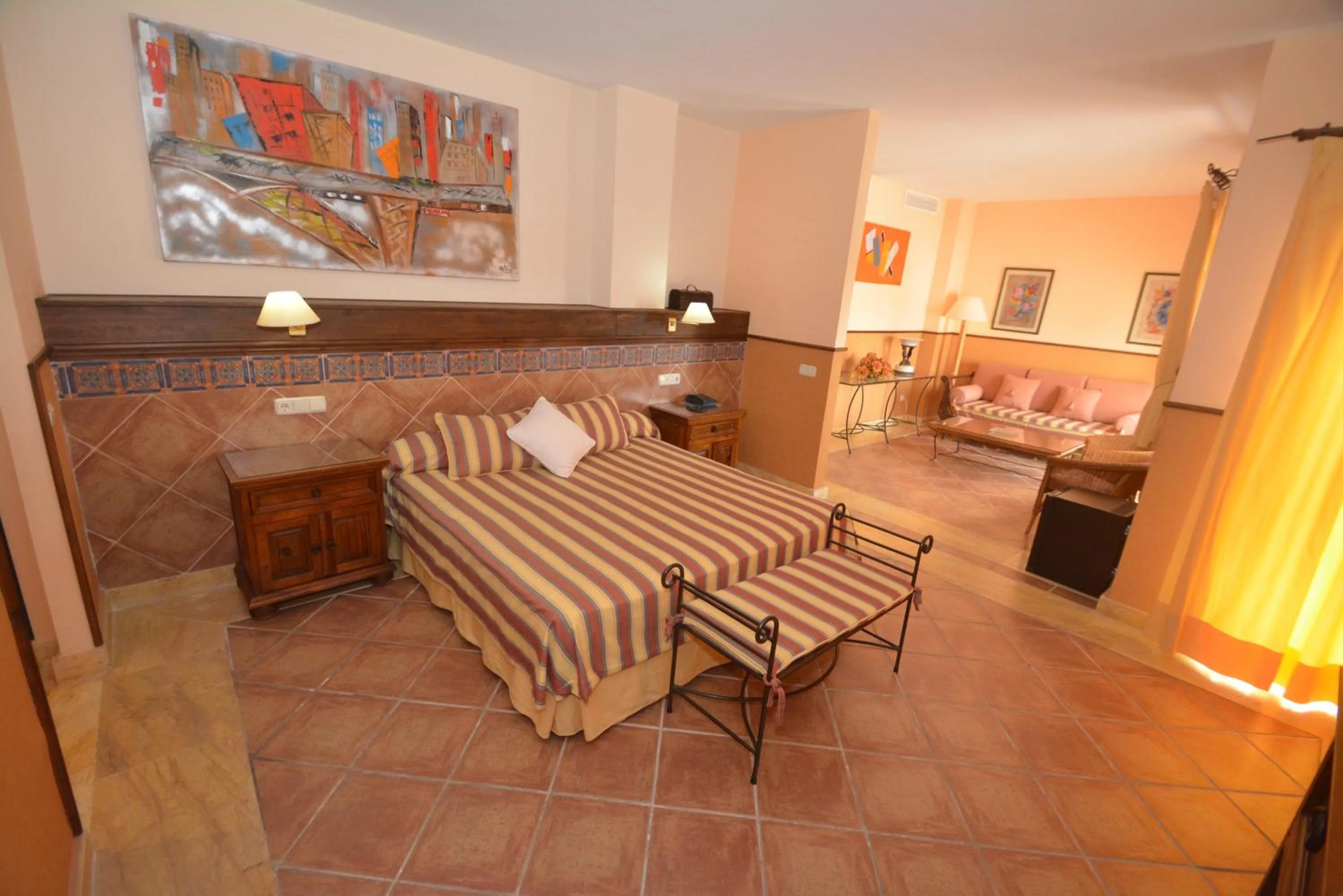 Photo of the whole room in Hotel Mexico