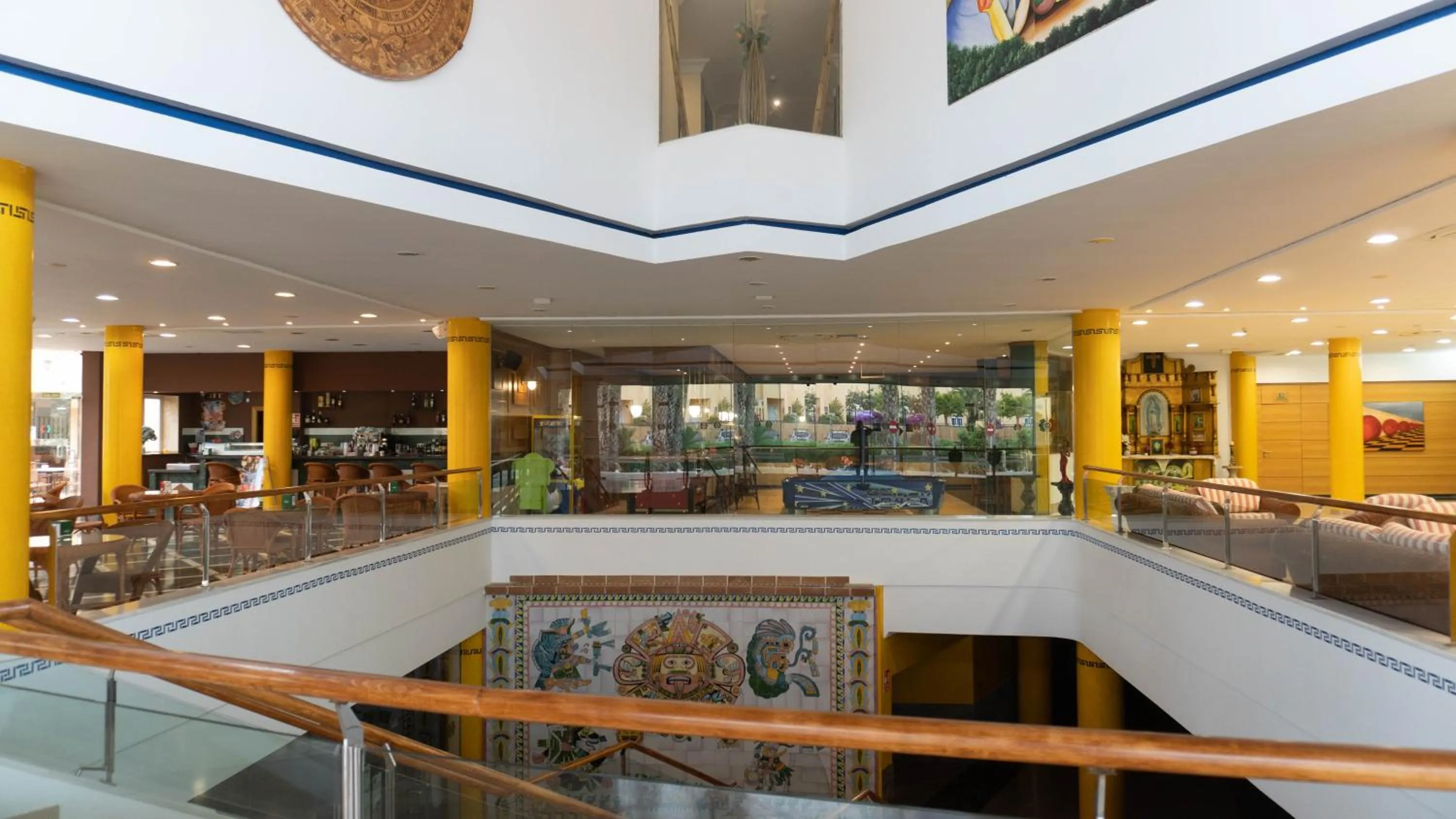 Lobby or reception in Hotel Mexico