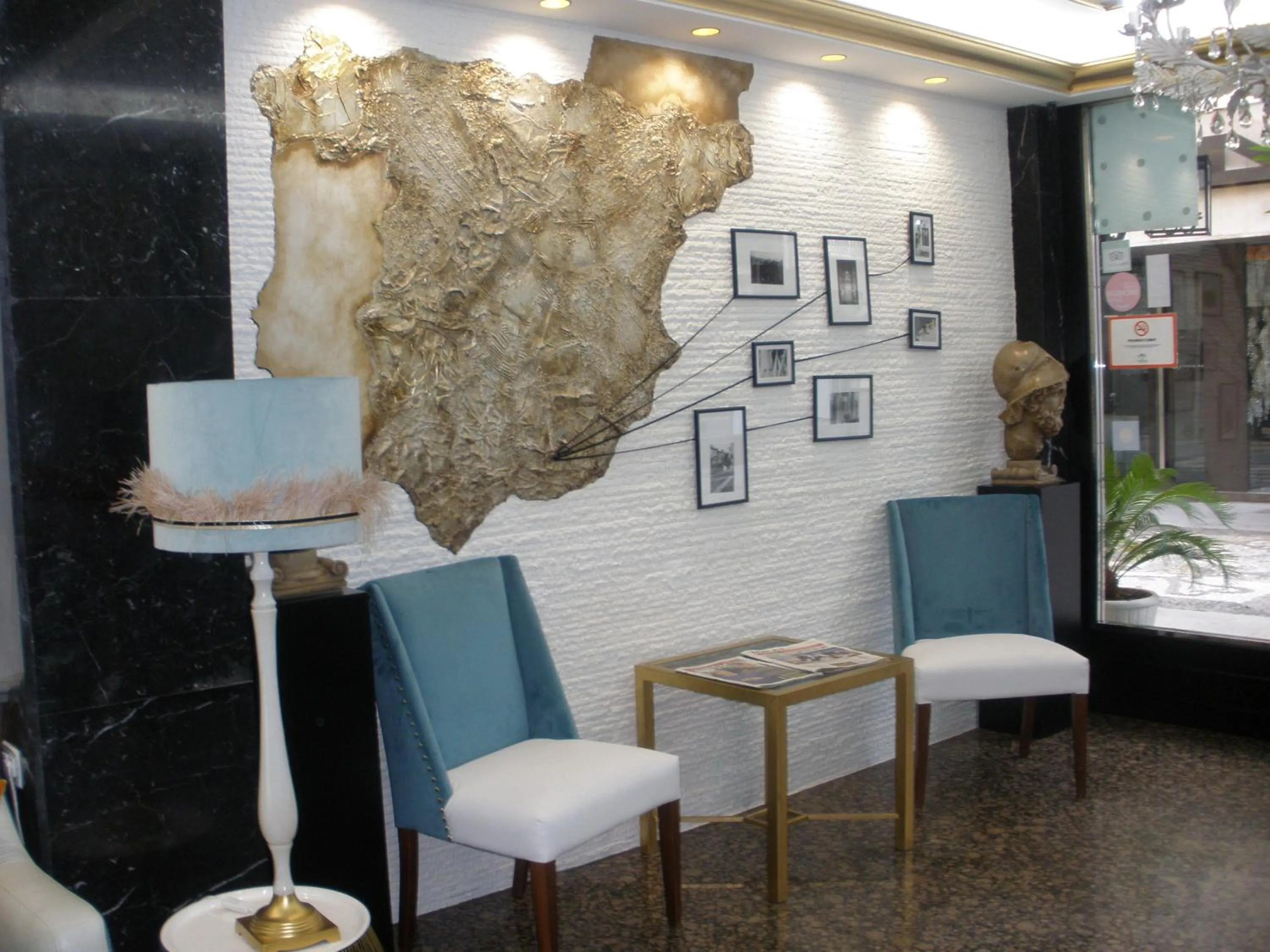 Lobby or reception in Hotel Sacromonte
