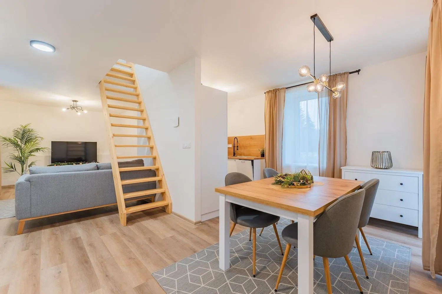 Living room in Wellness Apartmány Vila Republika