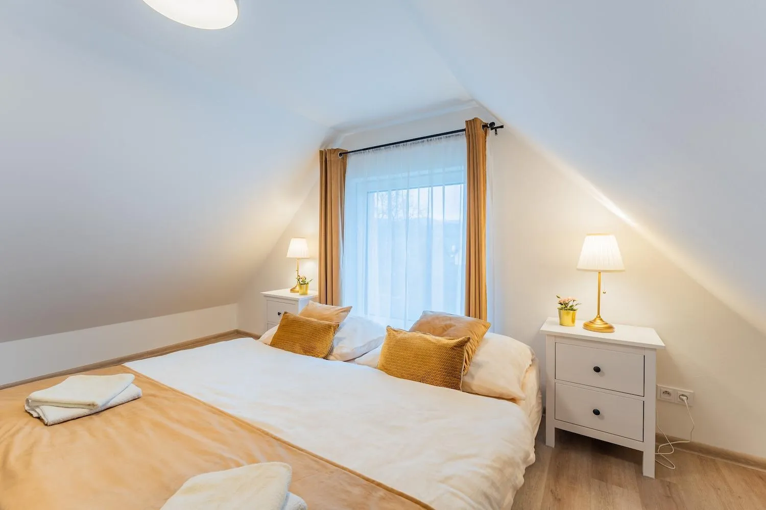 Bedroom, Bed in Wellness Apartmány Vila Republika