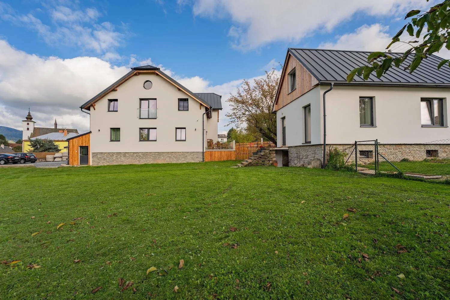 Property building in Wellness Apartmány Vila Republika