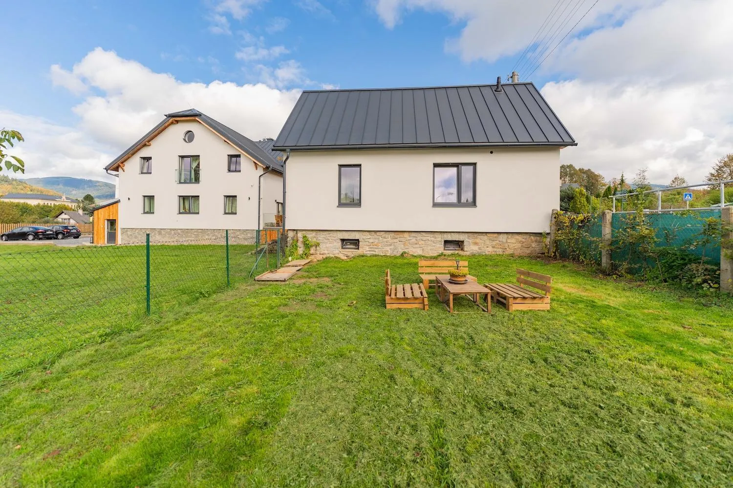 Property building in Wellness Apartmány Vila Republika