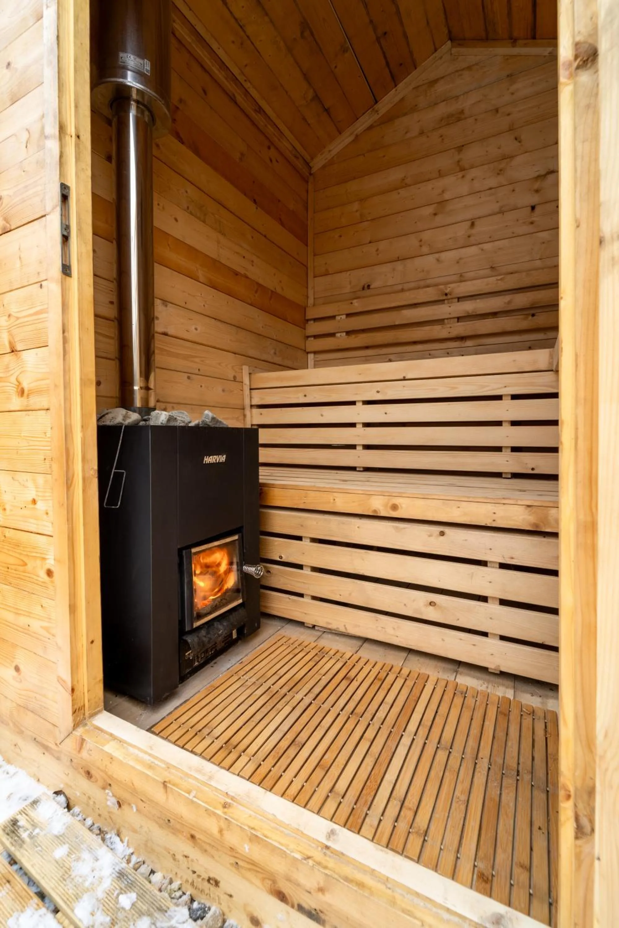 Sauna in Wellness Apartmány Vila Republika