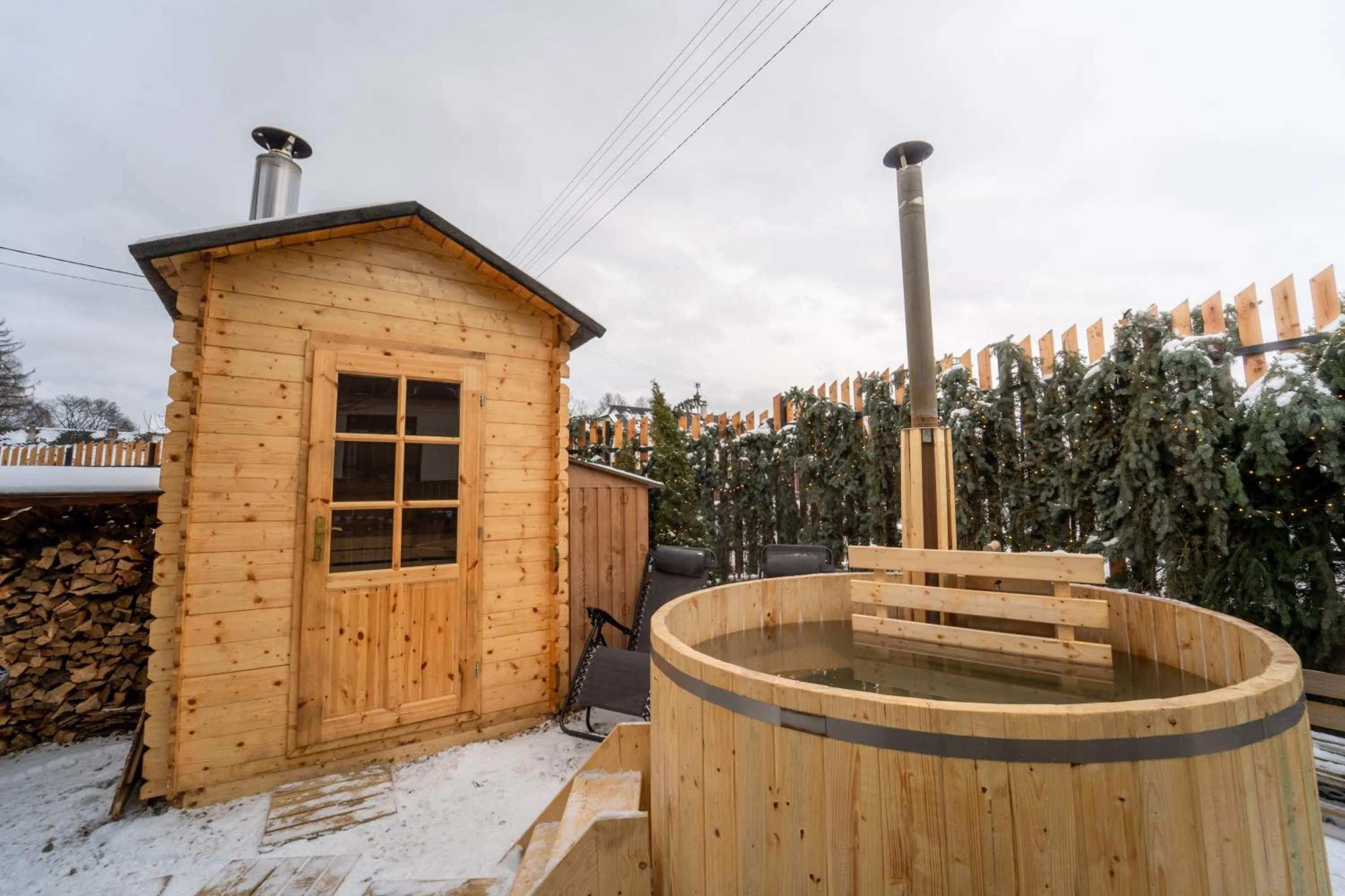 Spa and wellness centre/facilities in Wellness Apartmány Vila Republika