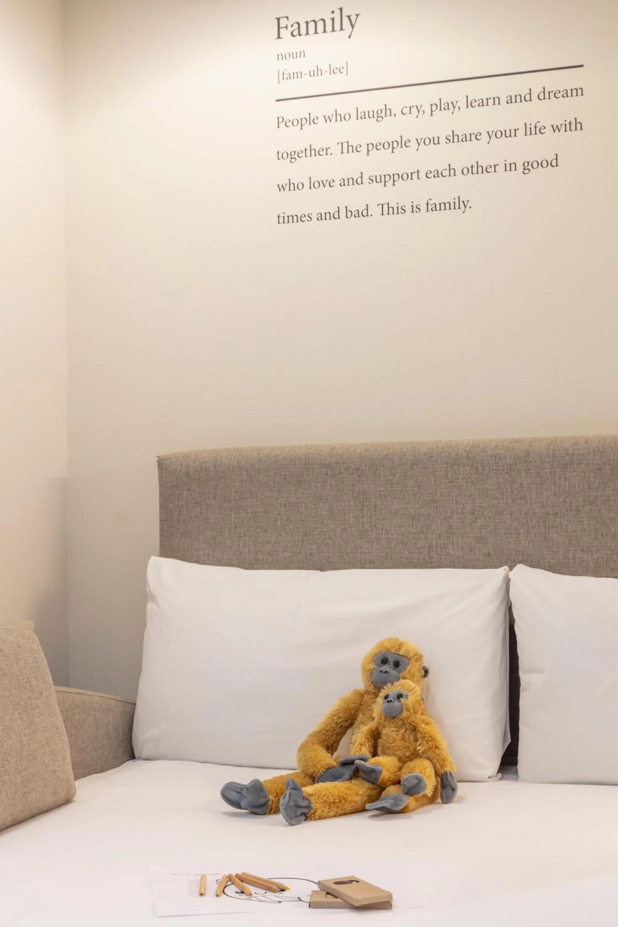 Bed in Aparthotel Bcn Montjuic