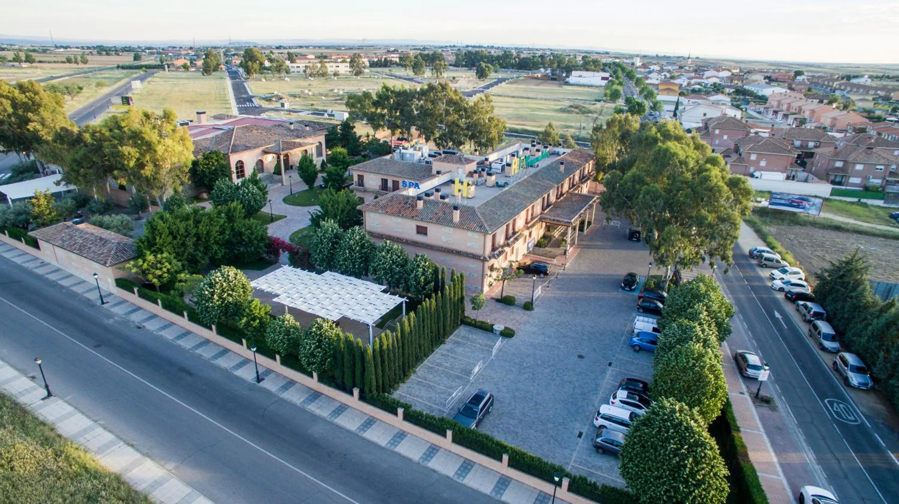 Bird's eye view in Hotel Comendador