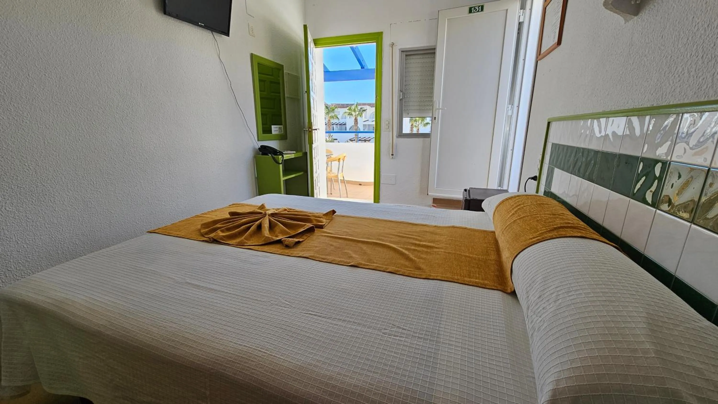 Bed in Hotel El Puntazo I