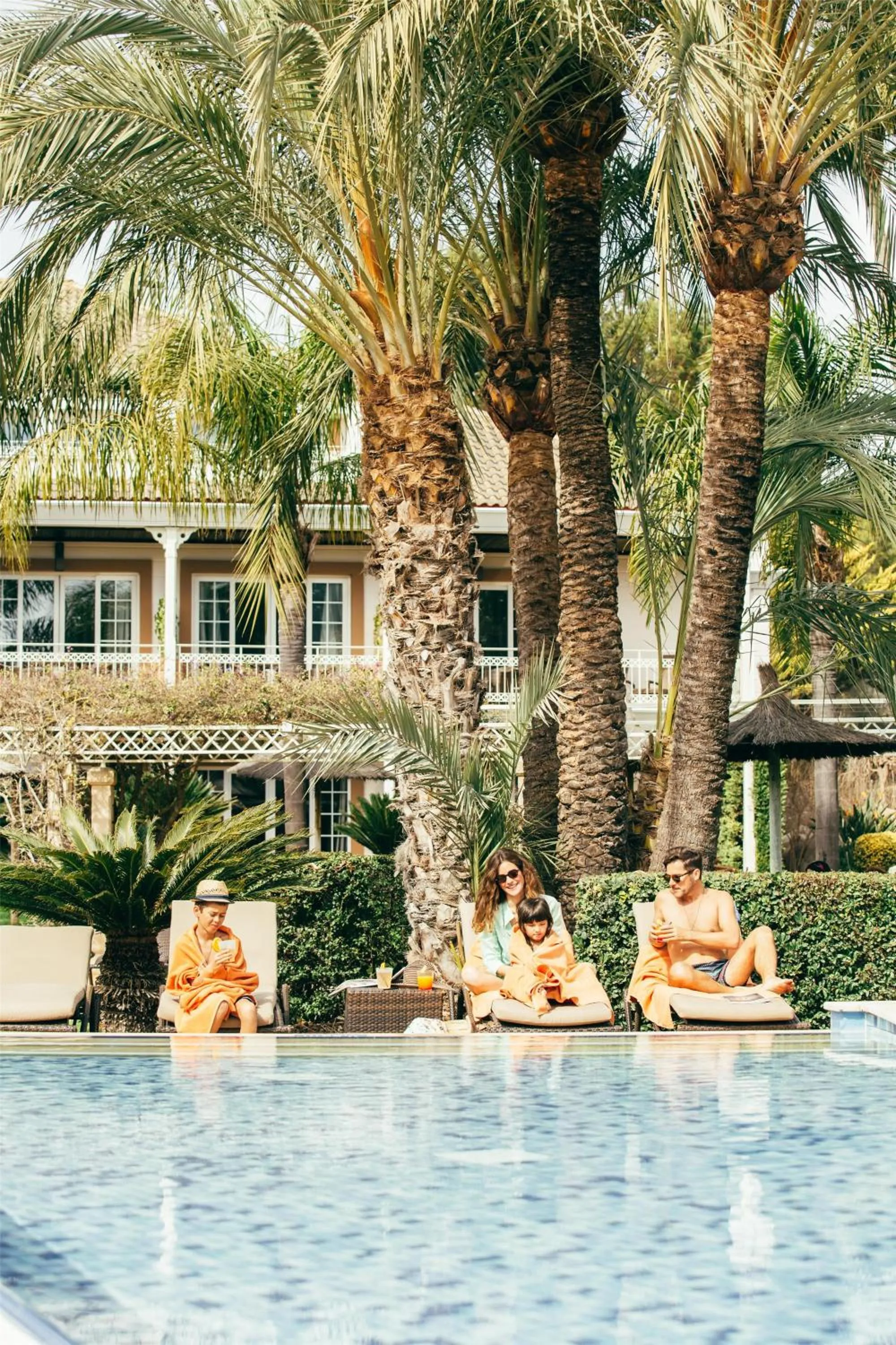 Pool view in Lindner Hotel Mallorca Portals Nous, part of JdV by Hyatt