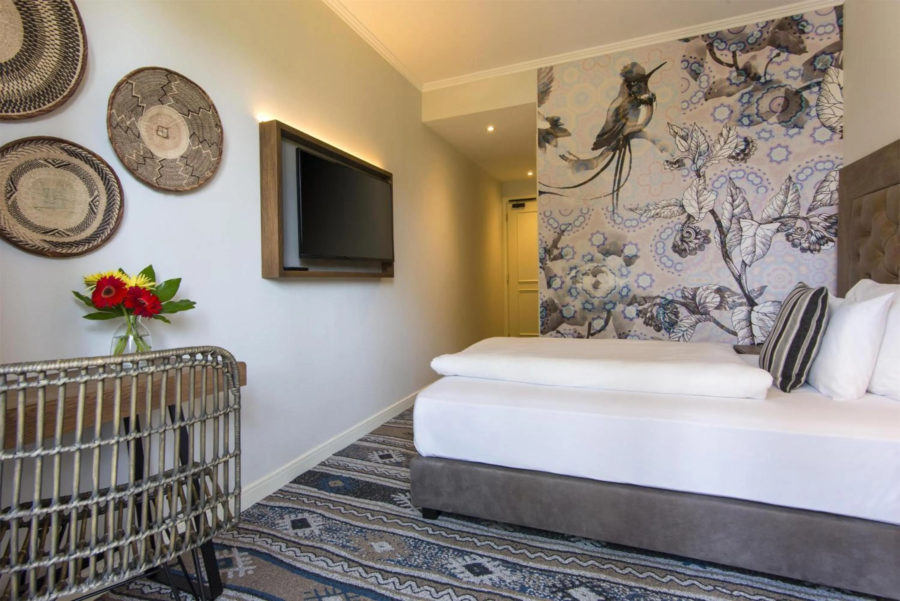 Bedroom, Bed in Lindner Hotel Mallorca Portals Nous, part of JdV by Hyatt