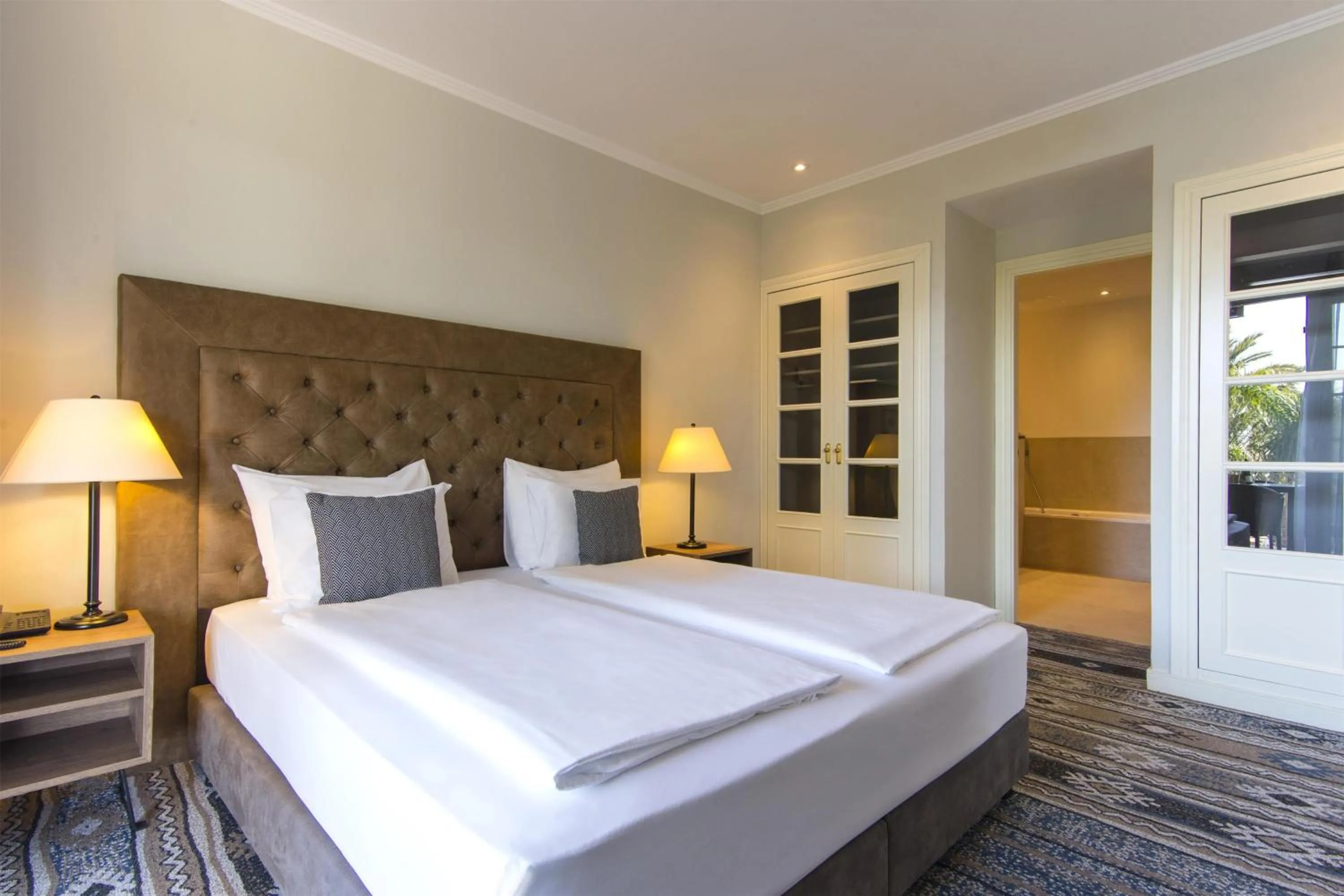 Photo of the whole room, Bed in Lindner Hotel Mallorca Portals Nous, part of JdV by Hyatt