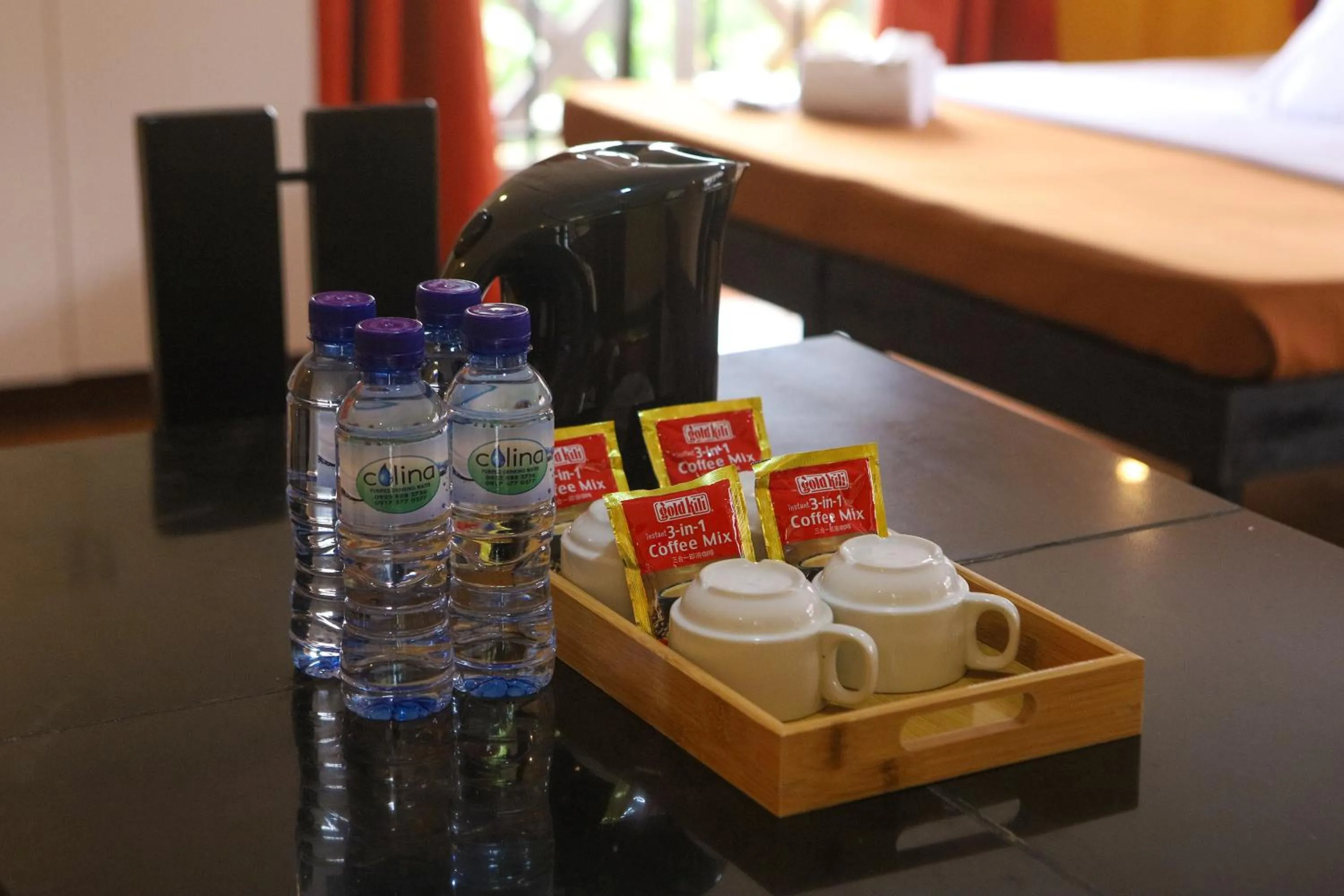 Coffee/tea facilities, Bed in Piña Colina Resort