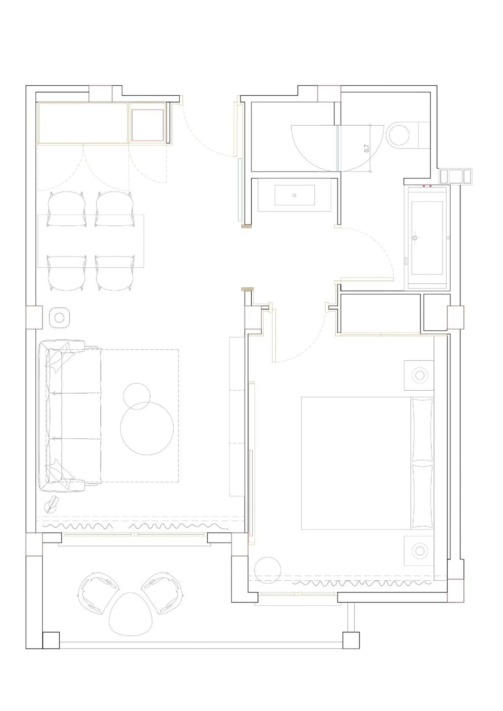 One Bedroom Suite with Balcony - single occupancy in Prinsotel La Dorada & Spa