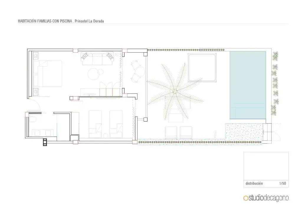 Two Bedroom Suite with Private Pool - single occupancy in Prinsotel La Dorada & Spa