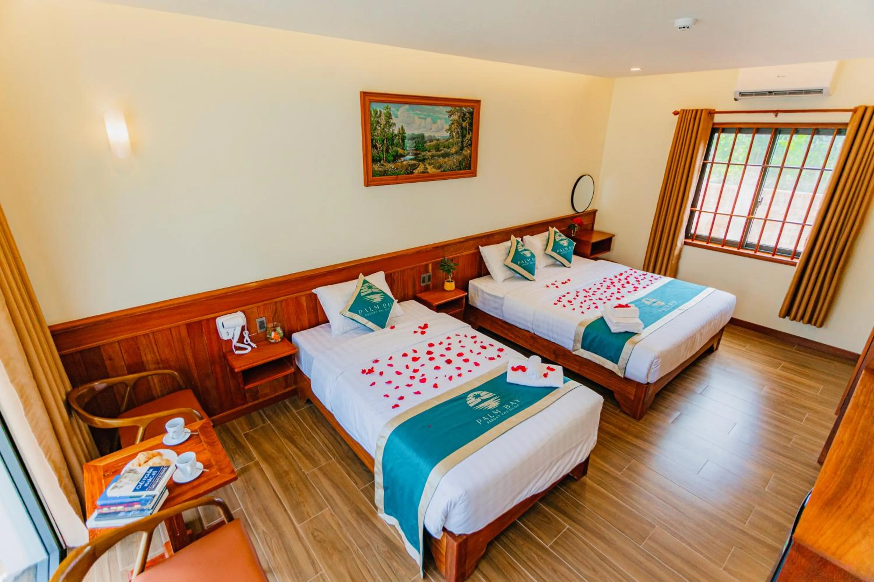 Bed in Palm Bay Resort Phu Quoc