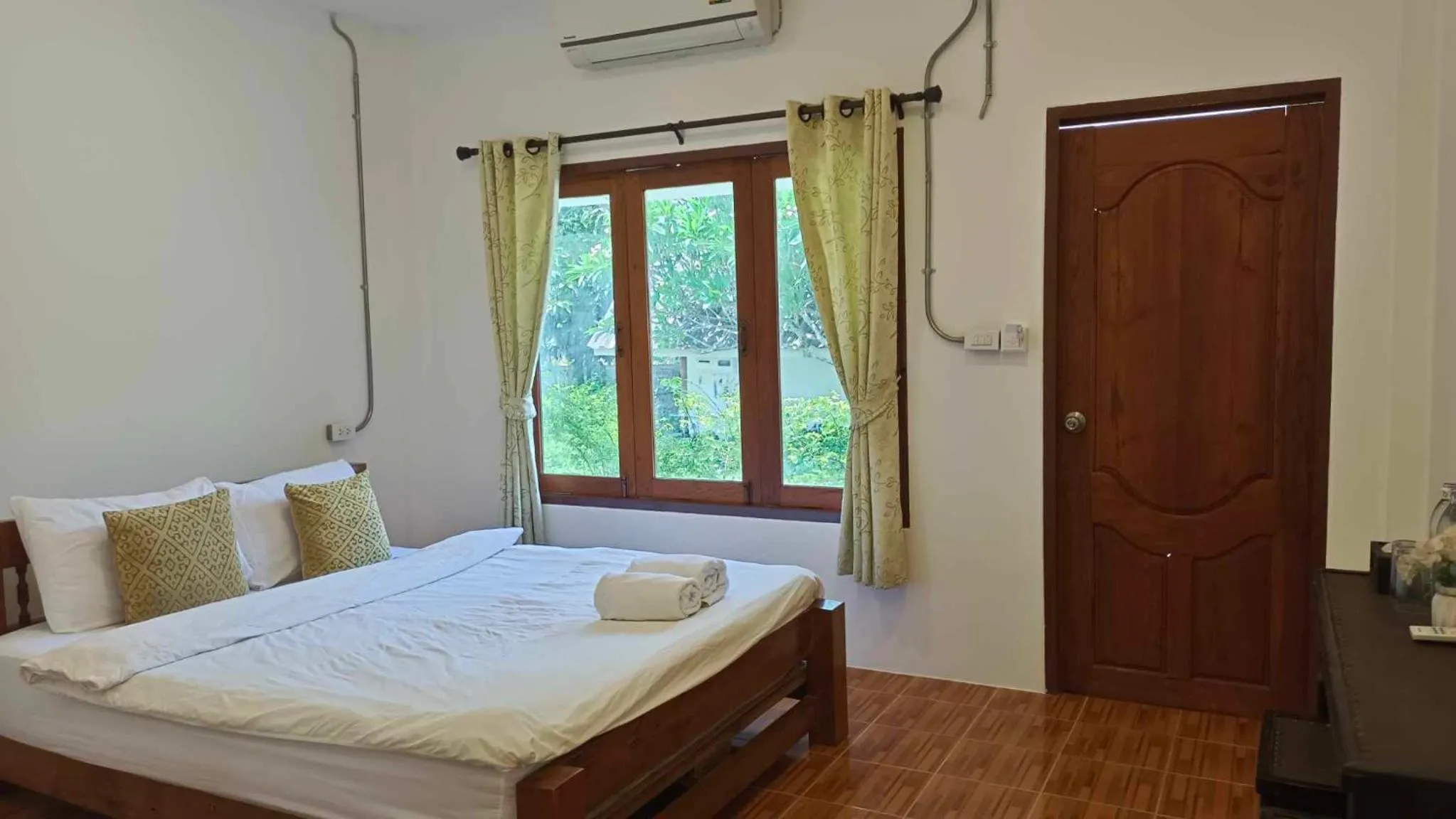 Bed in PaiFamilyRESORT