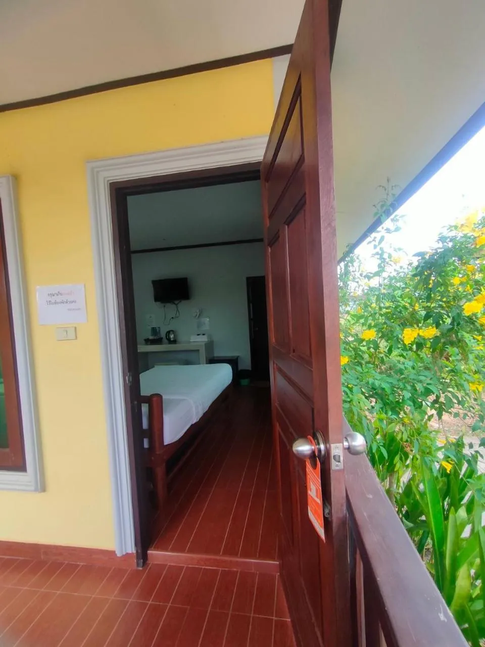 Bed in Chatchawan Resort