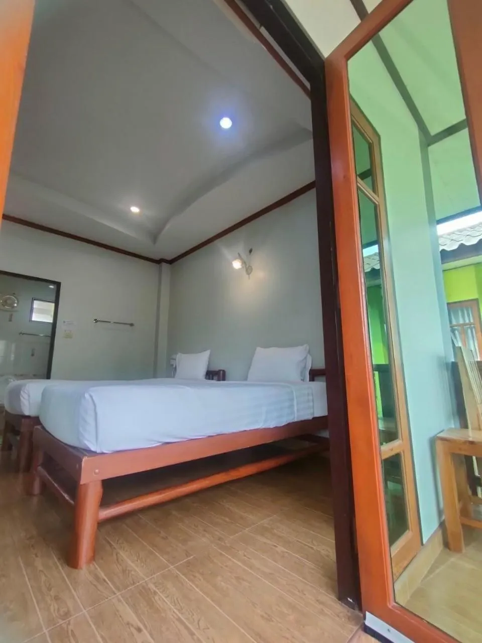 Bed in Chatchawan Resort