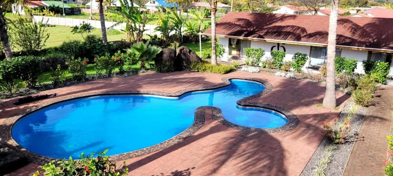 Swimming pool in Hotel Puku Vai