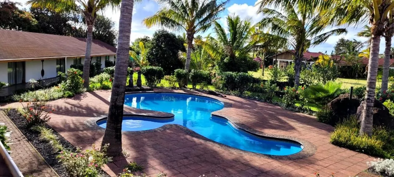 Swimming pool in Hotel Puku Vai