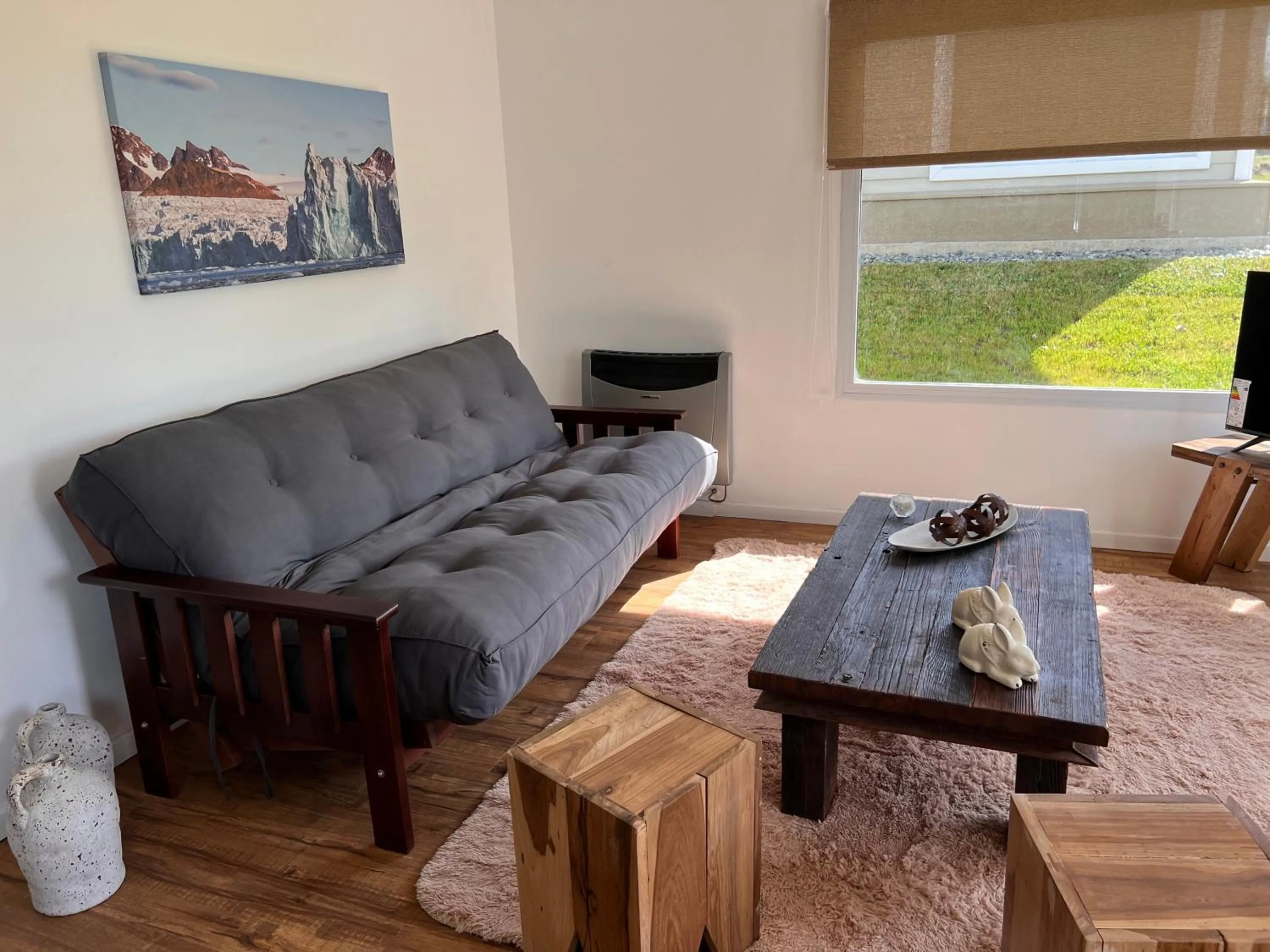 Living room in Cabañas del lago