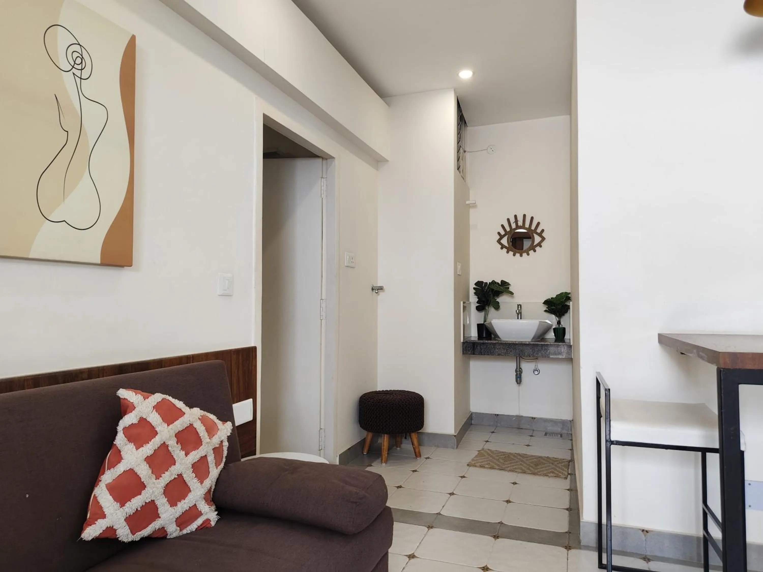 Seating area in Casa Mel